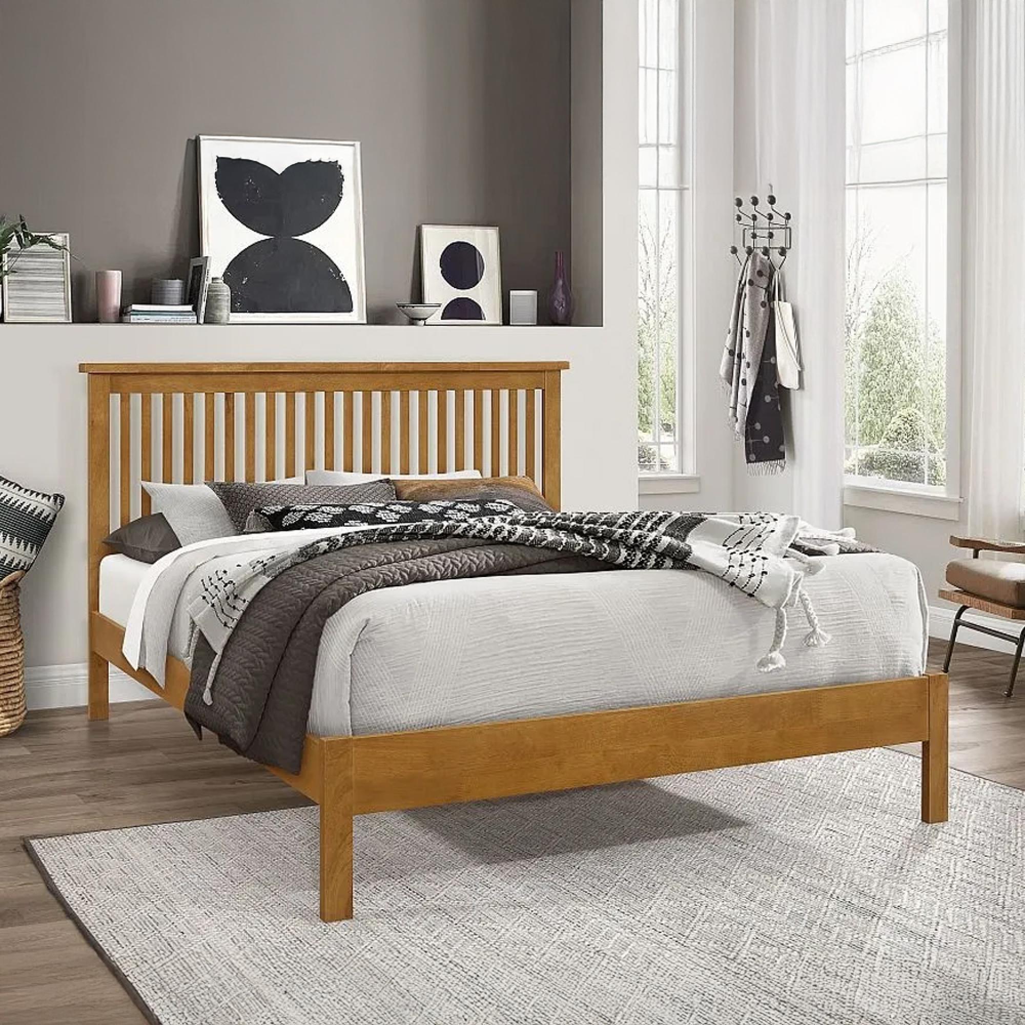 Ascot Bed - Oak - Sizes Available