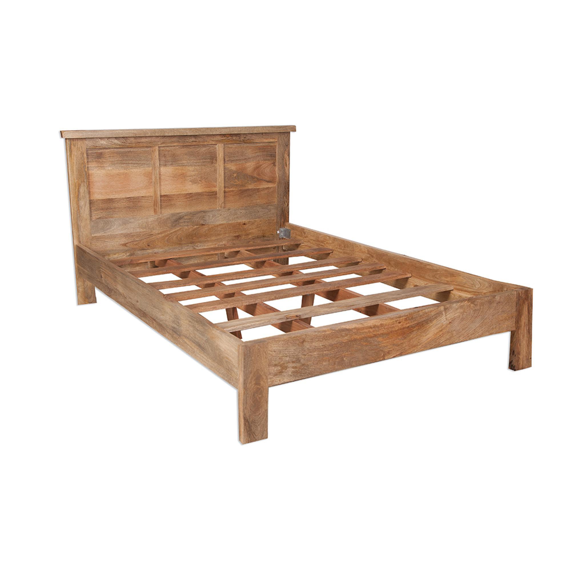 Odisha Bed - Solid Mango Wood - Sizes Available