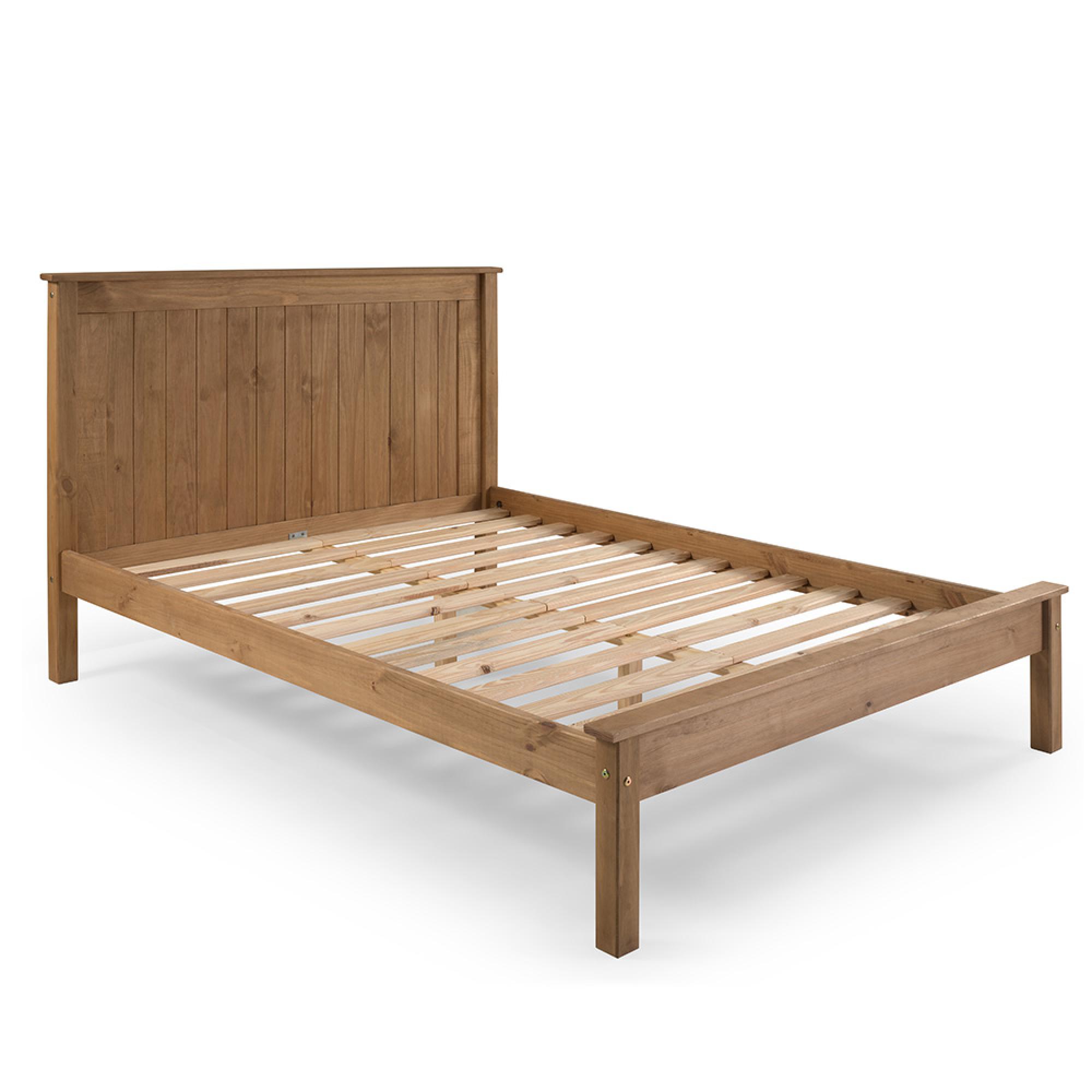 Travis Bed - Wooden - Low Footend - Sizes Available