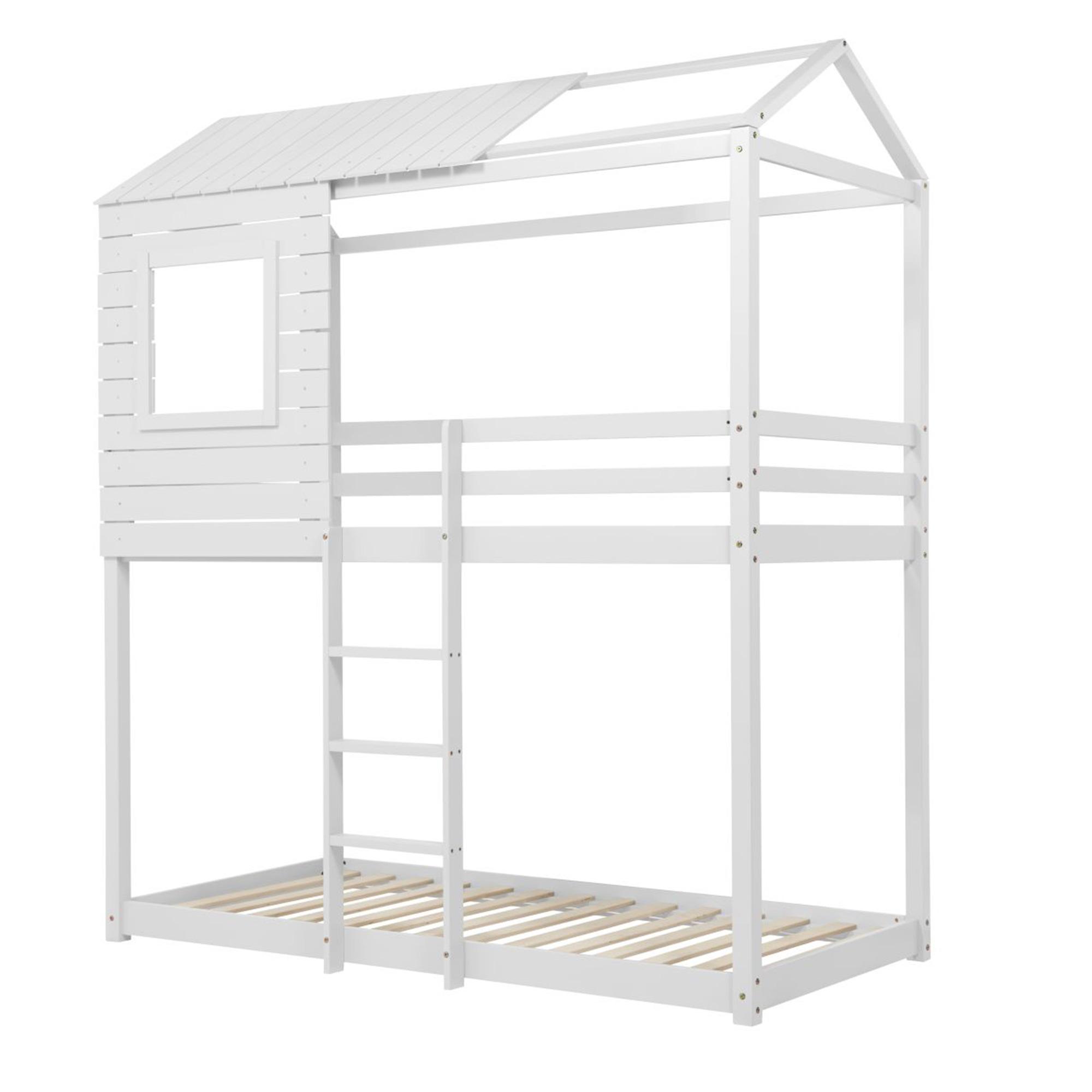 Adventure Kids Bunk Bed - White