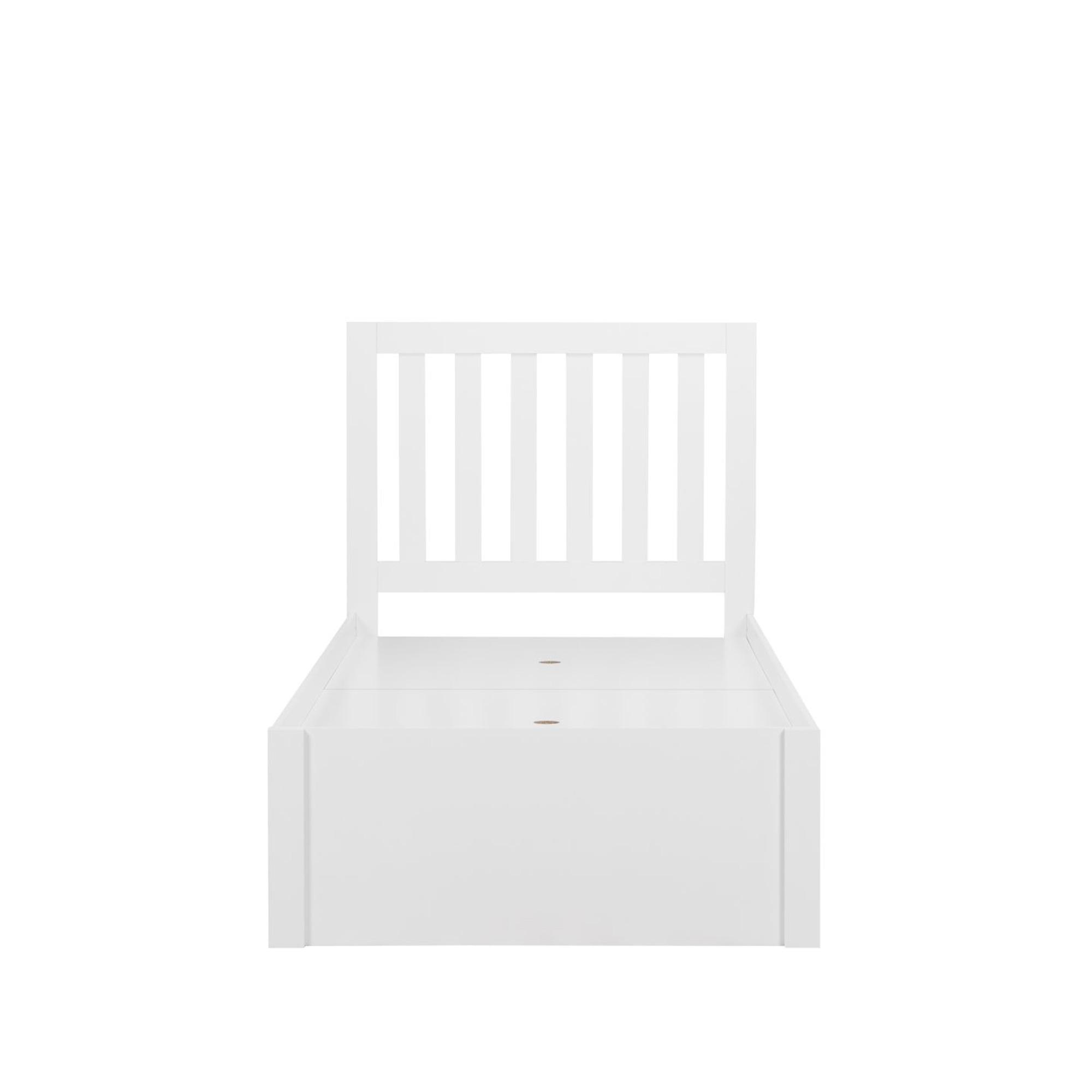 Appleby Kids Slatted Bed - White