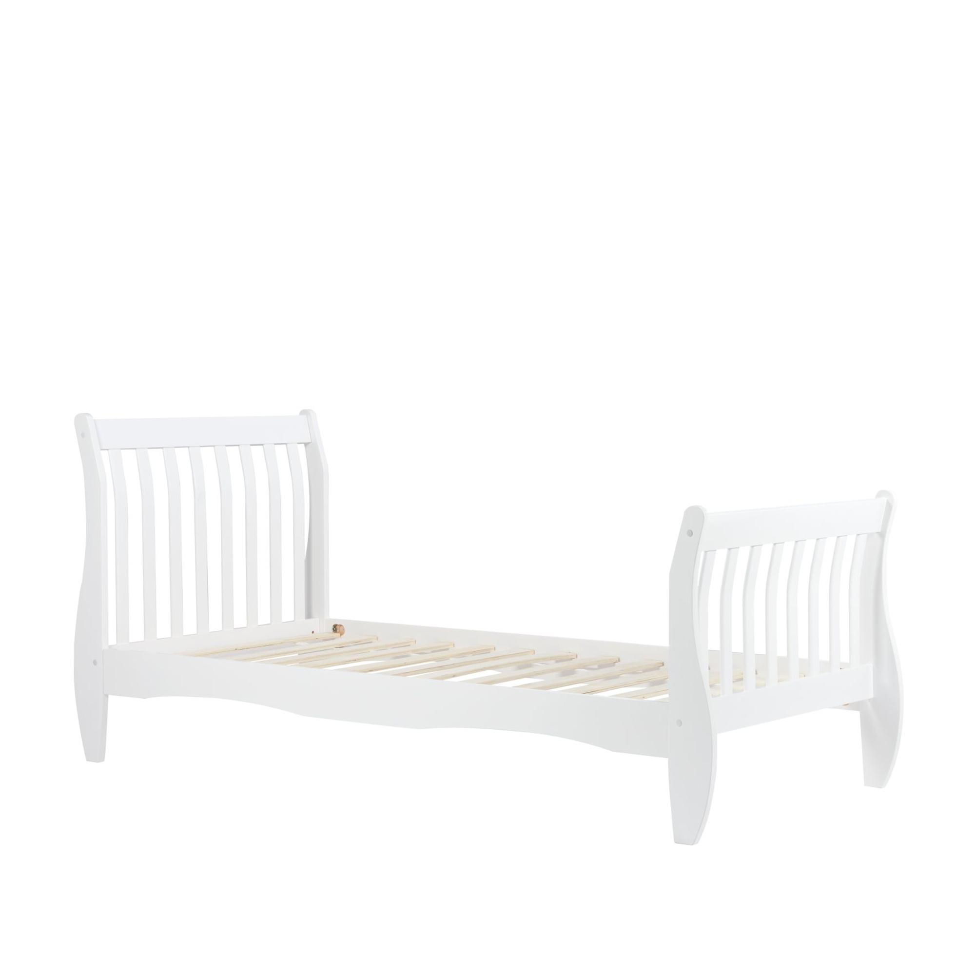 Belford High Foot End Bed - White - Sizes Available