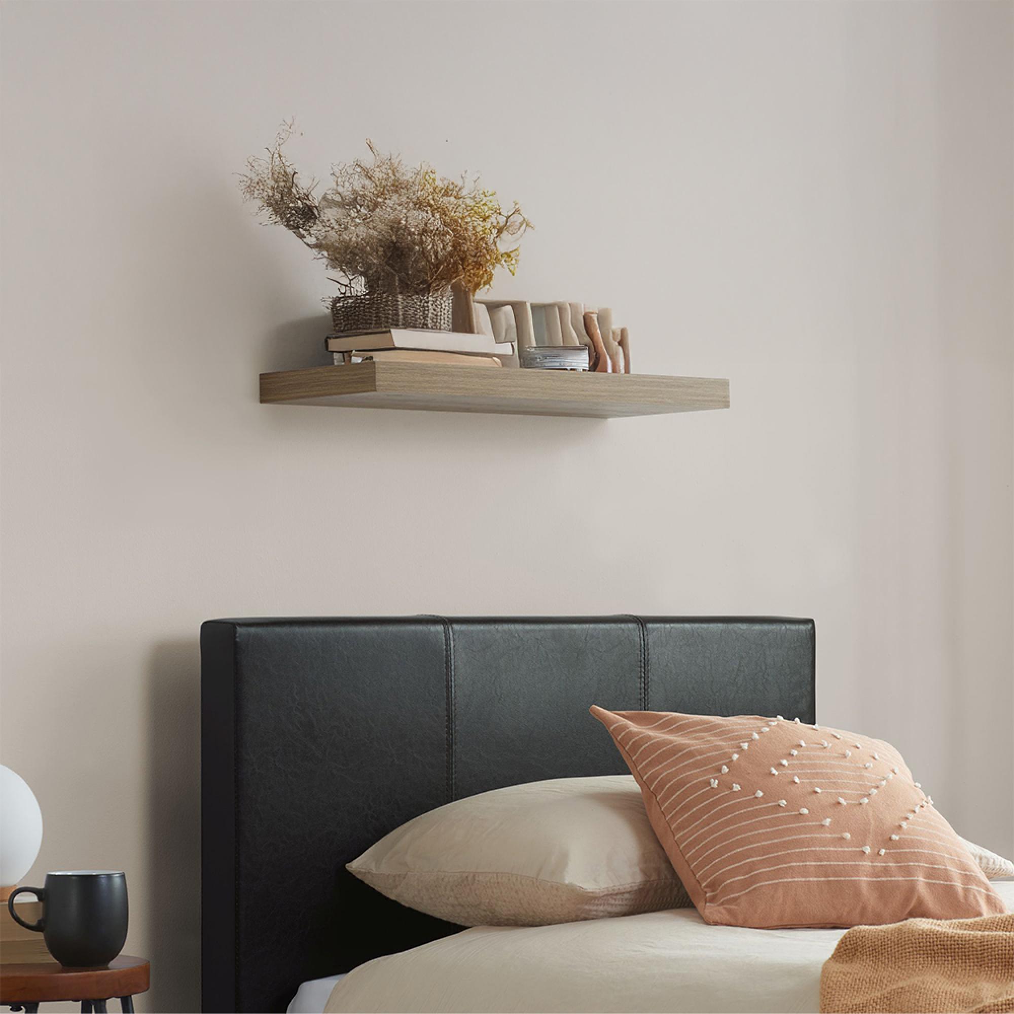 Berlin Ottoman Storage Bed - Brown Leather - Sizes Available