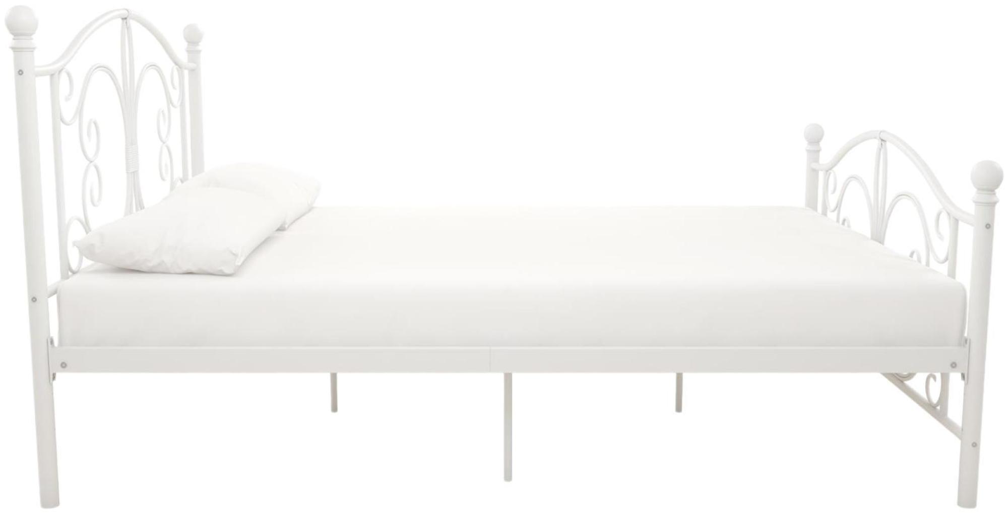 Bombay Metal Bed - White - Sizes Available - 3246198UK
