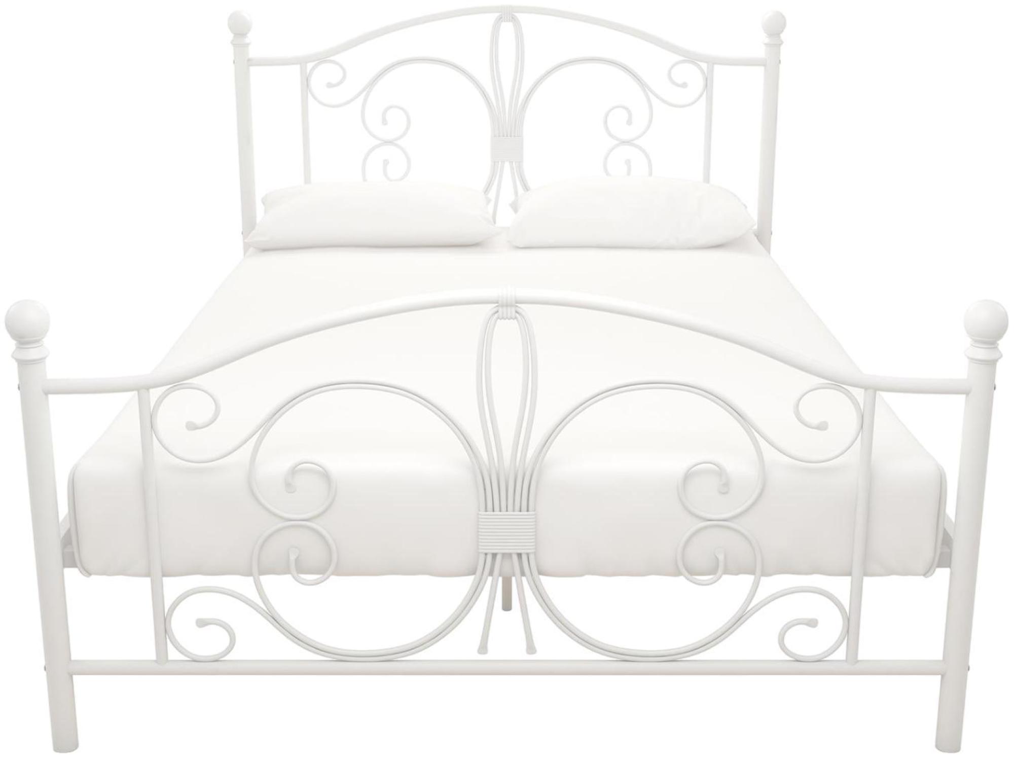 Bombay Metal Bed - White - Sizes Available - 3246198UK