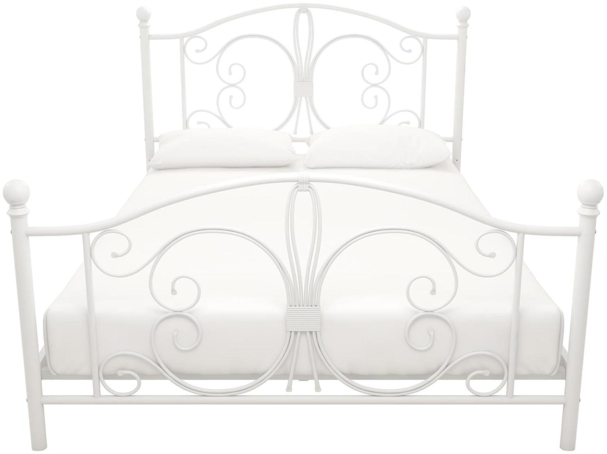 Bombay Metal Bed - White - Sizes Available - 3246198UK