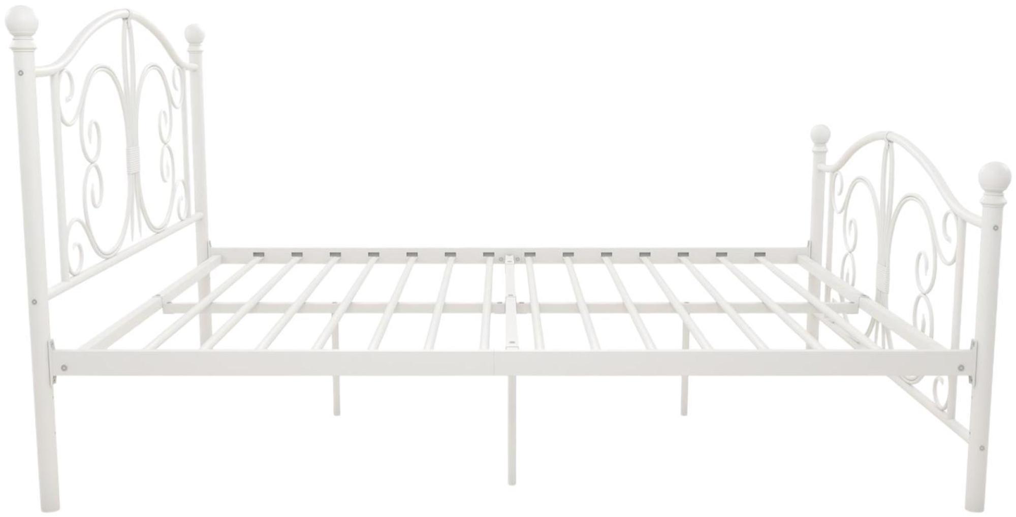 Bombay Metal Bed - White - Sizes Available - 3246198UK