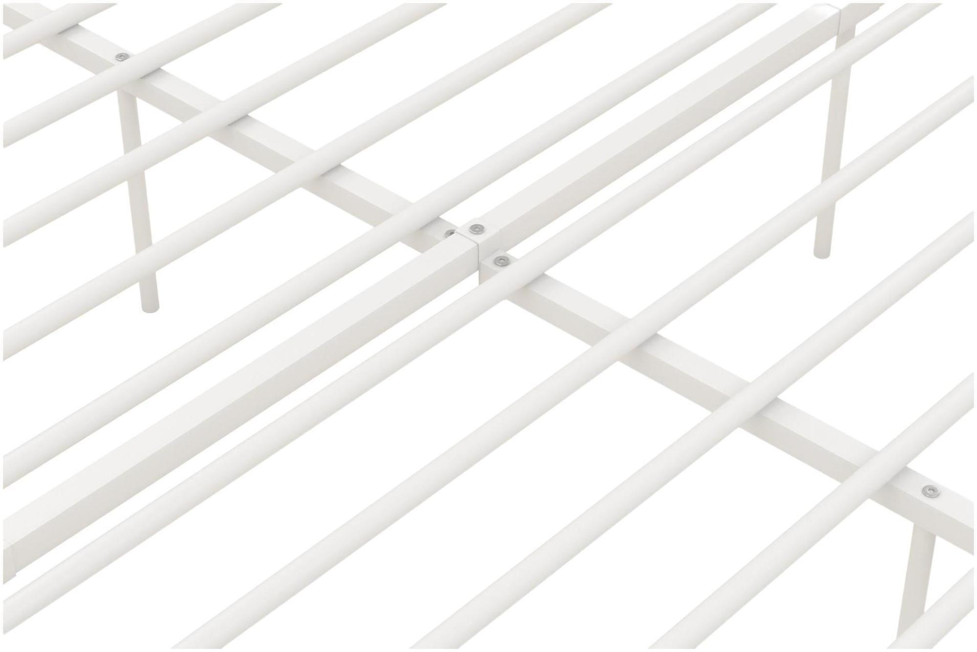 Bombay Metal Bed - White - Sizes Available - 3246198UK