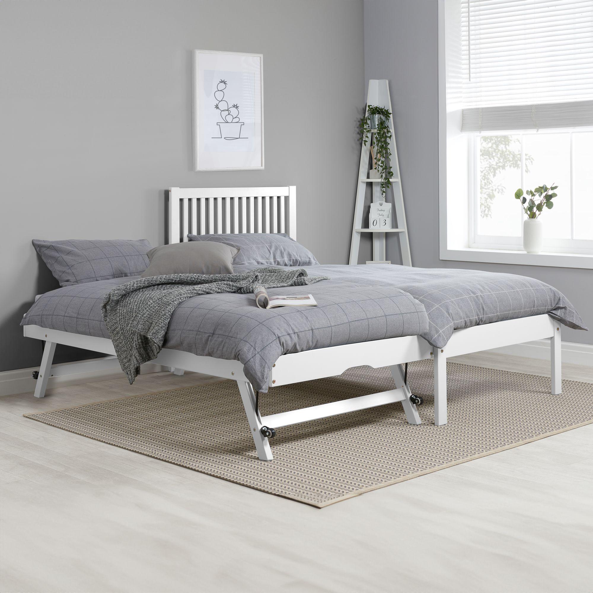 Buxton Trundle Bed - White