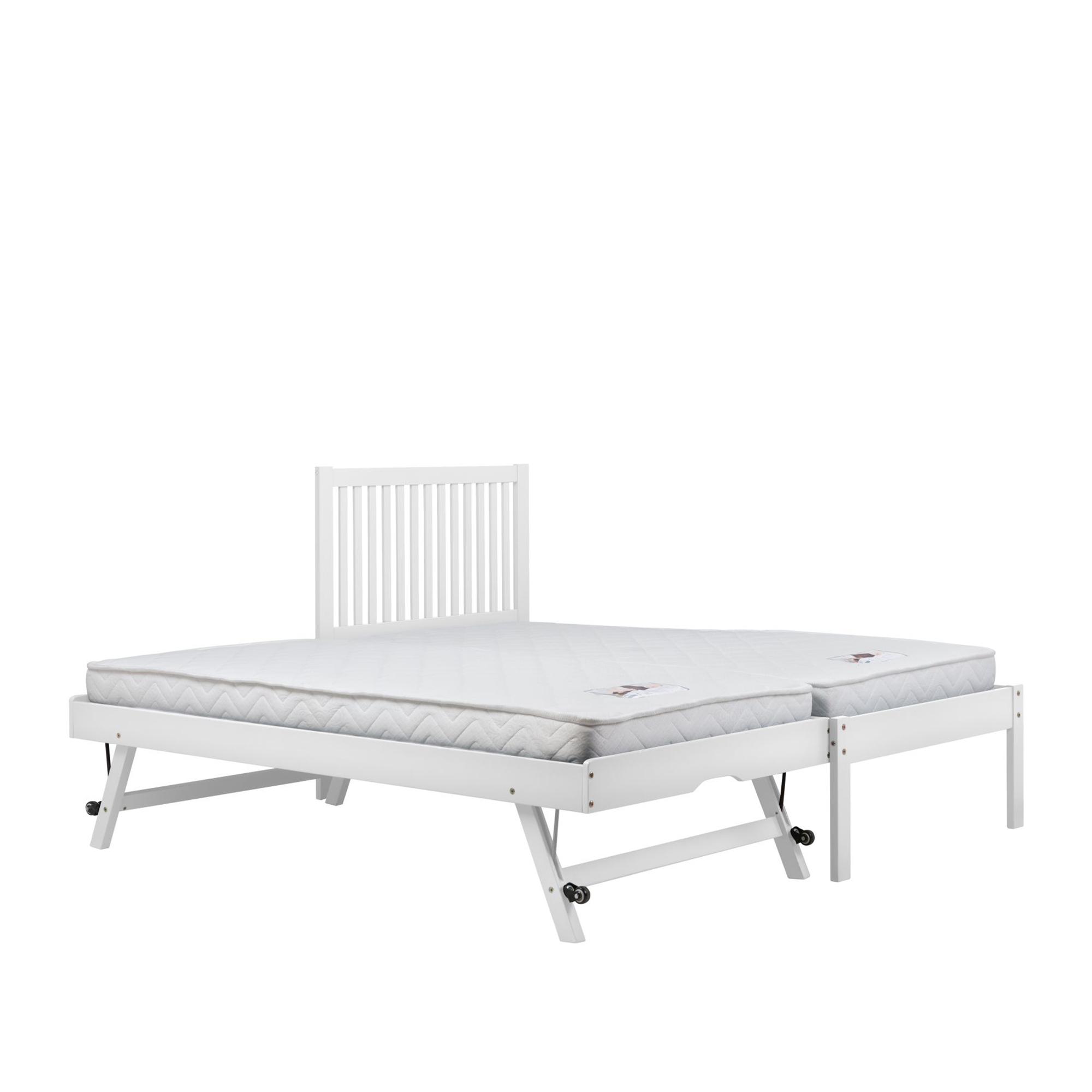 Buxton Trundle Bed - White