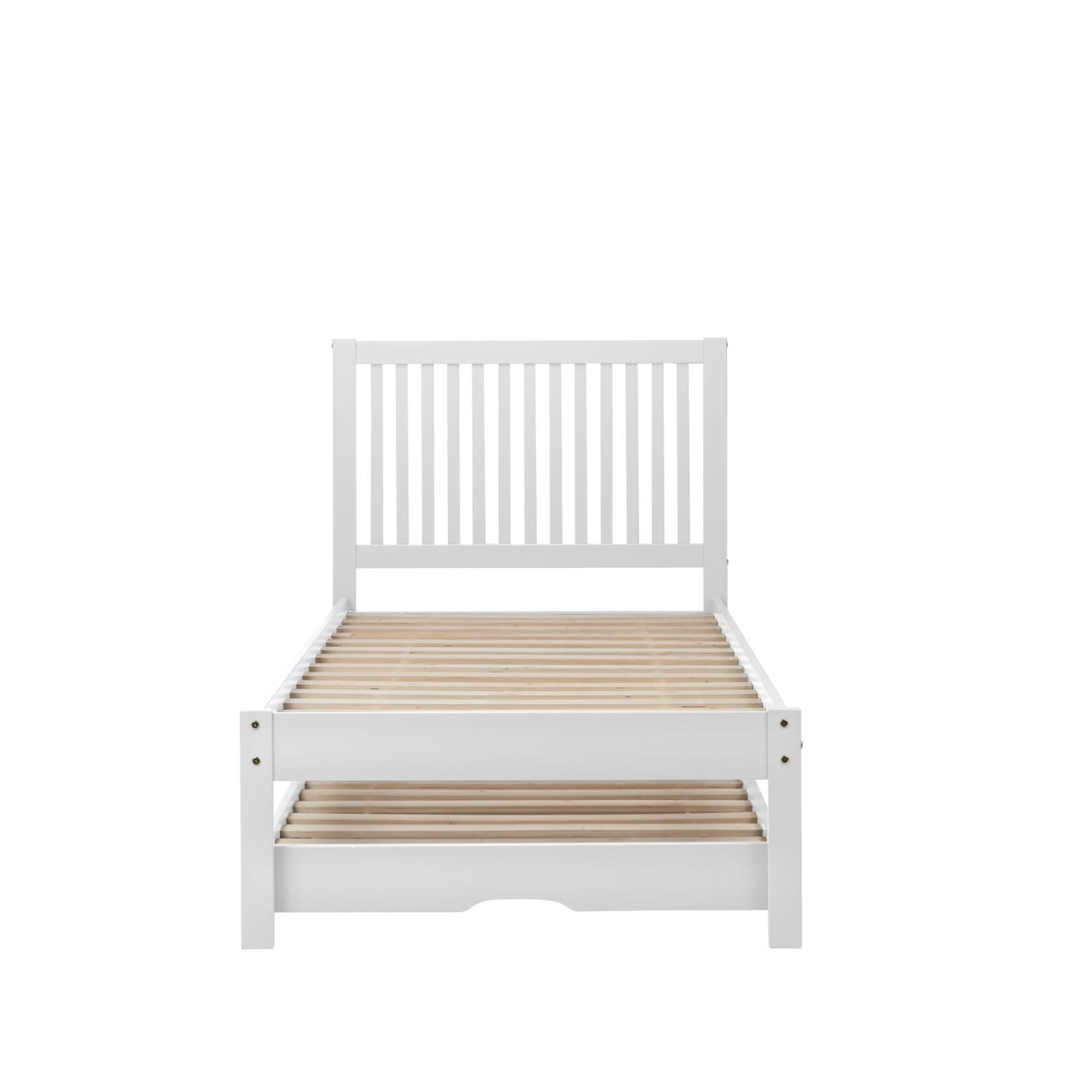 Buxton Trundle Bed - White