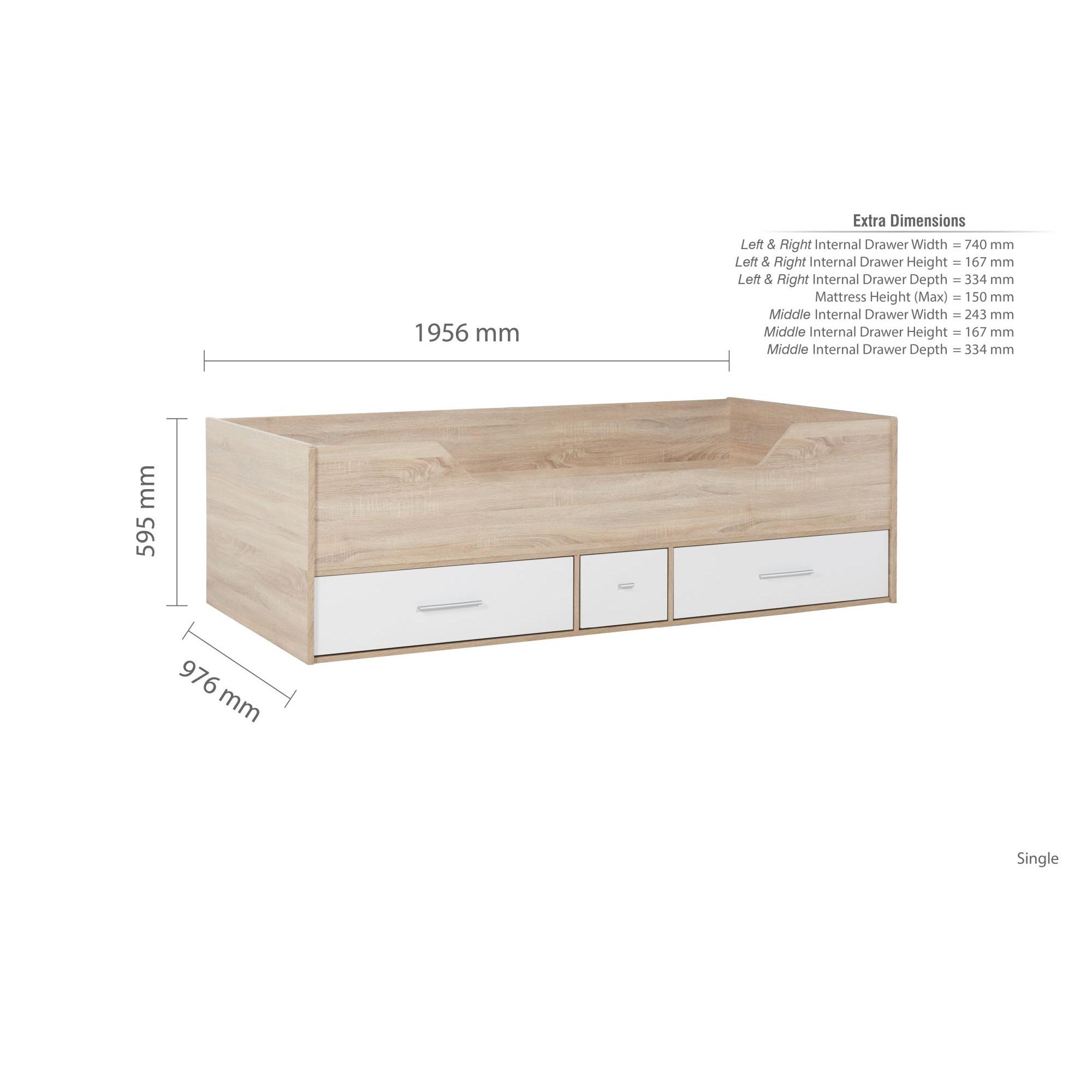 Camden Kids Cabin Bed - Oak