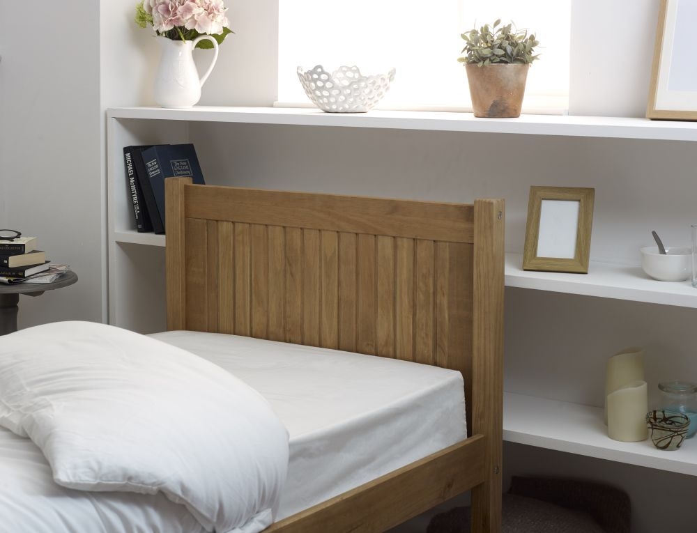 Cape Honeycomb Wooden Bed - Sizes Available