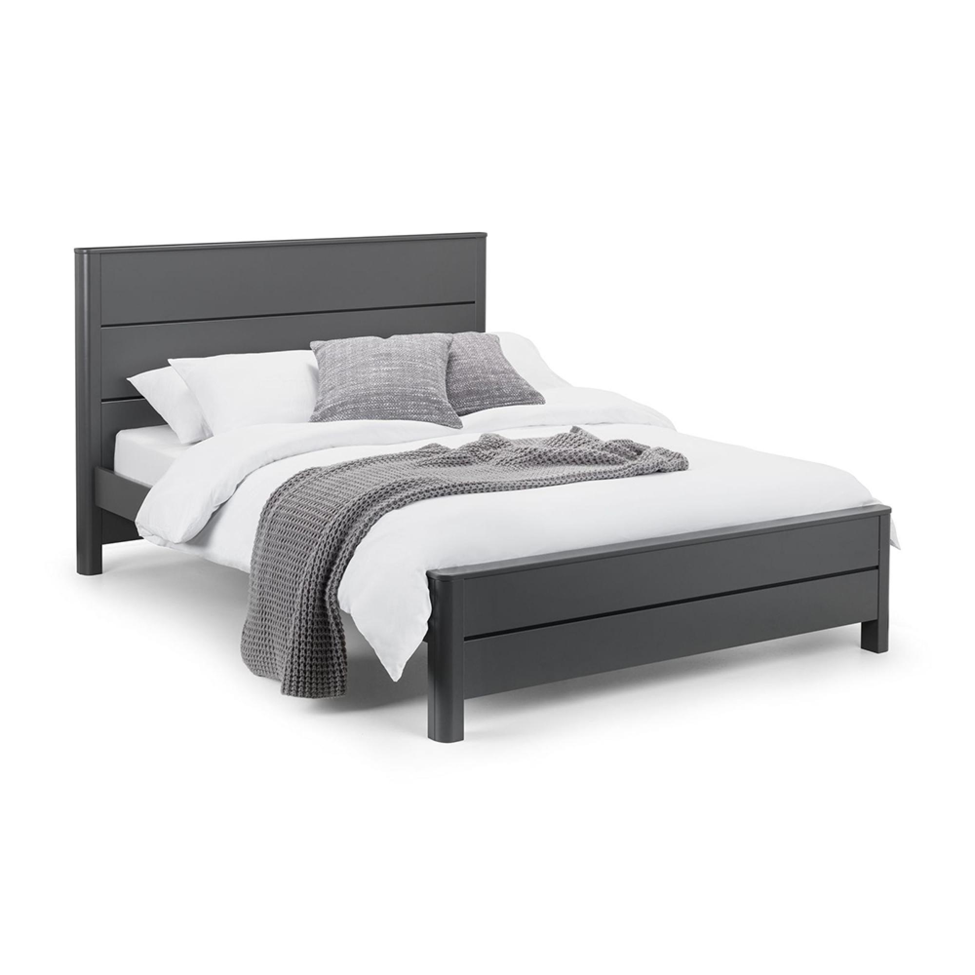 Chloe Bed - Grey - Sizes Available