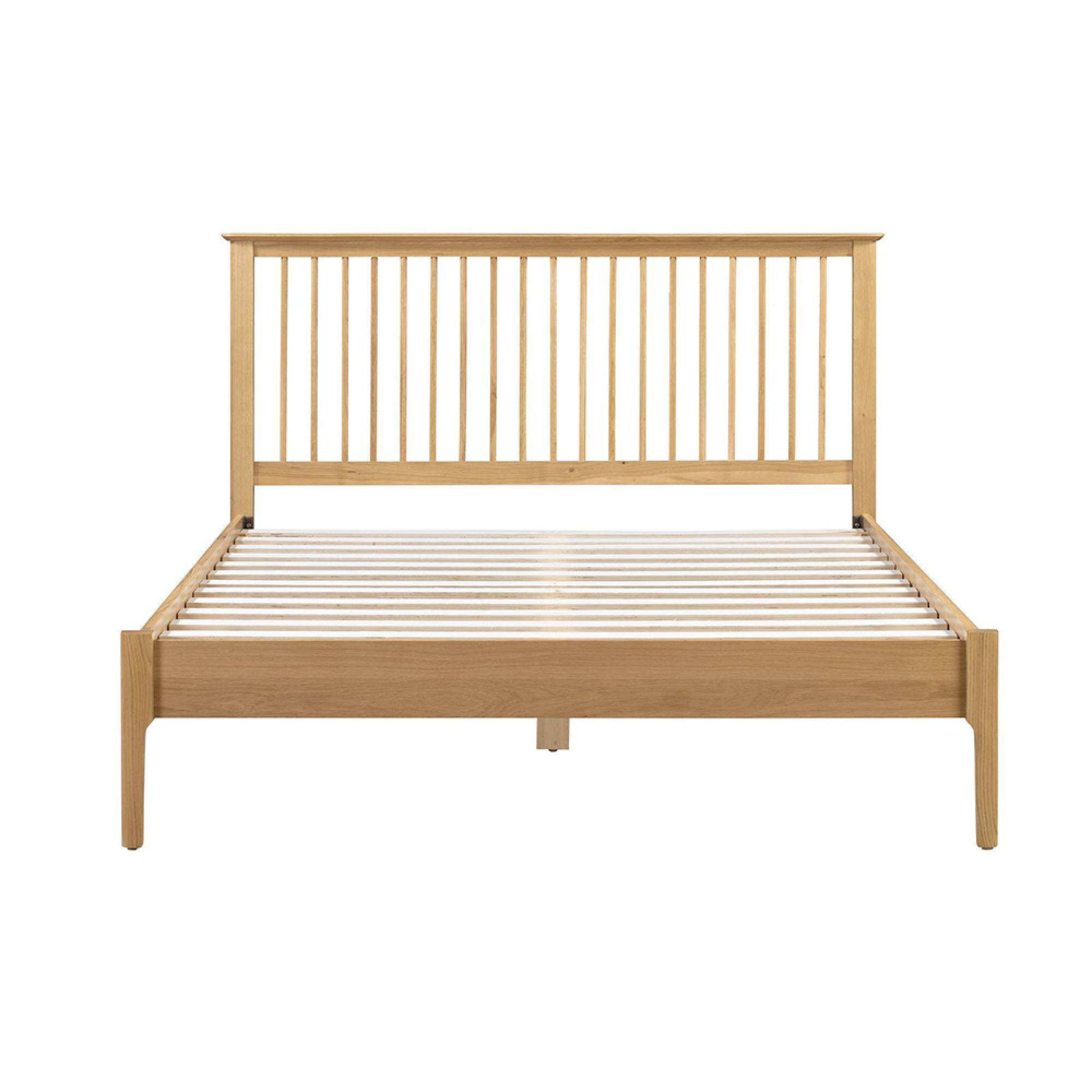 Cotswold Slatted Bed - Oak - Sizes Available