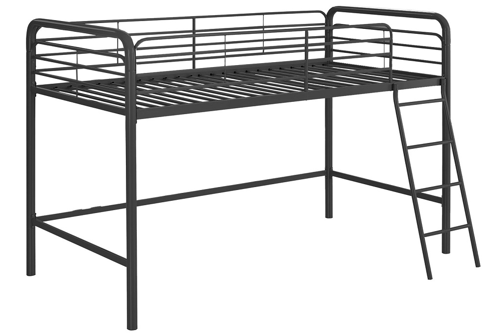 Creek Single over Single Bunk Bed in Black - 4035158Uk