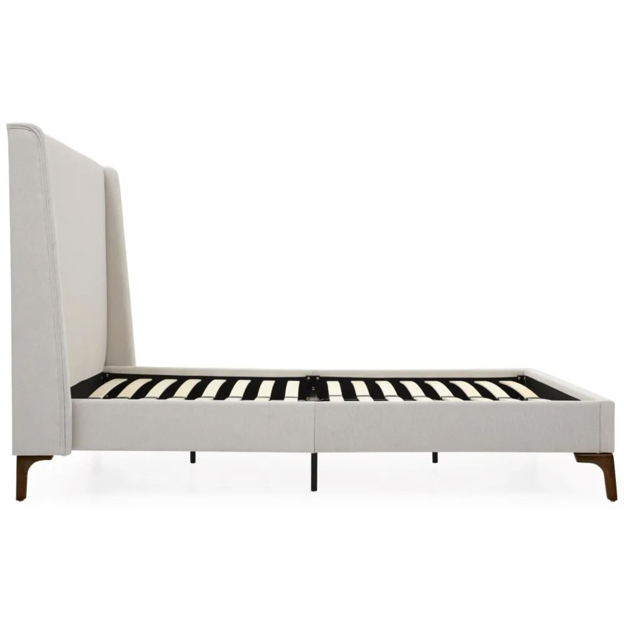 Denver Natural Stone Fabric Bed - Sizes Available