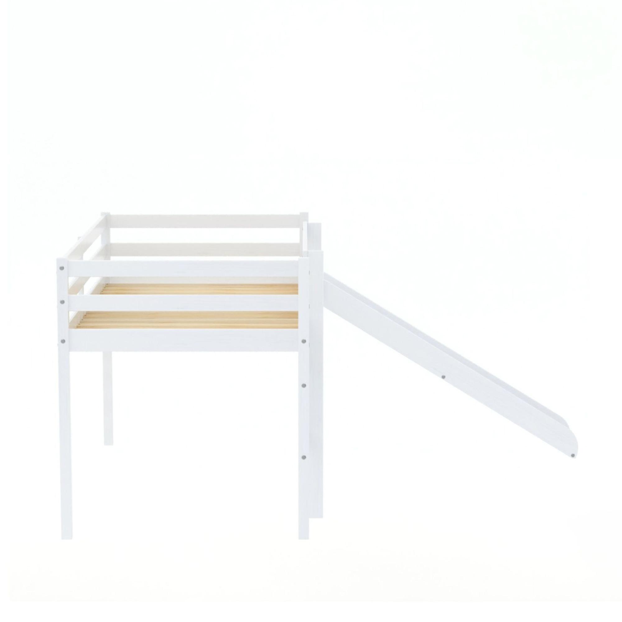 Frankie Kids Midsleeper Bed - White