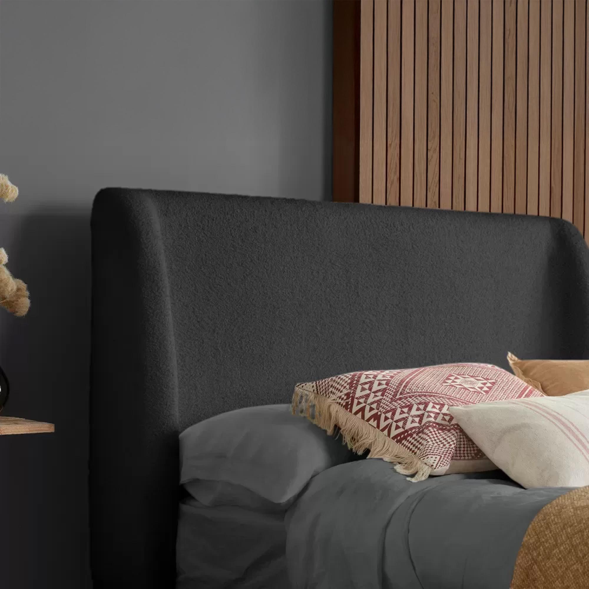 Halfden Bed - Grey - Sizes Available