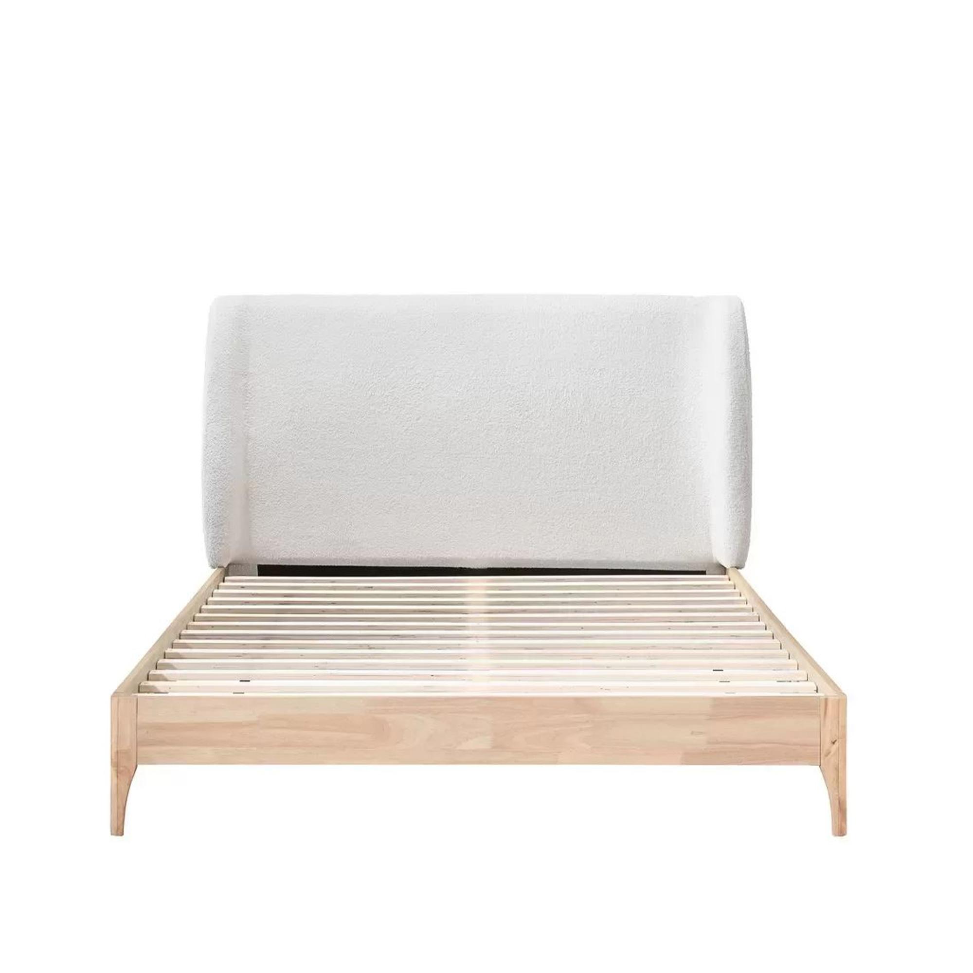 Halfden Bed - White - 4ft 6in Double