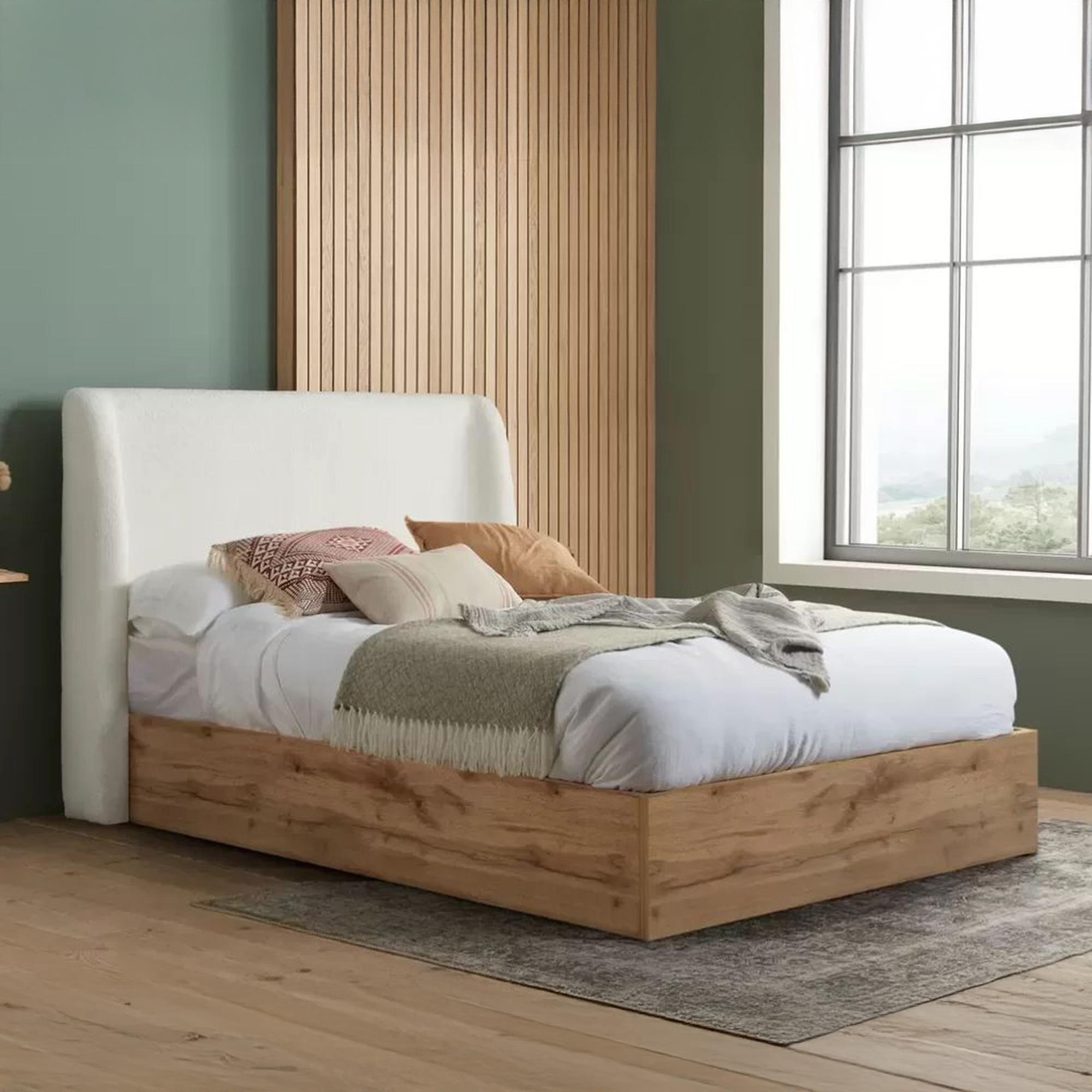 Halfden Ottoman Storage Bed - White - Sizes Available