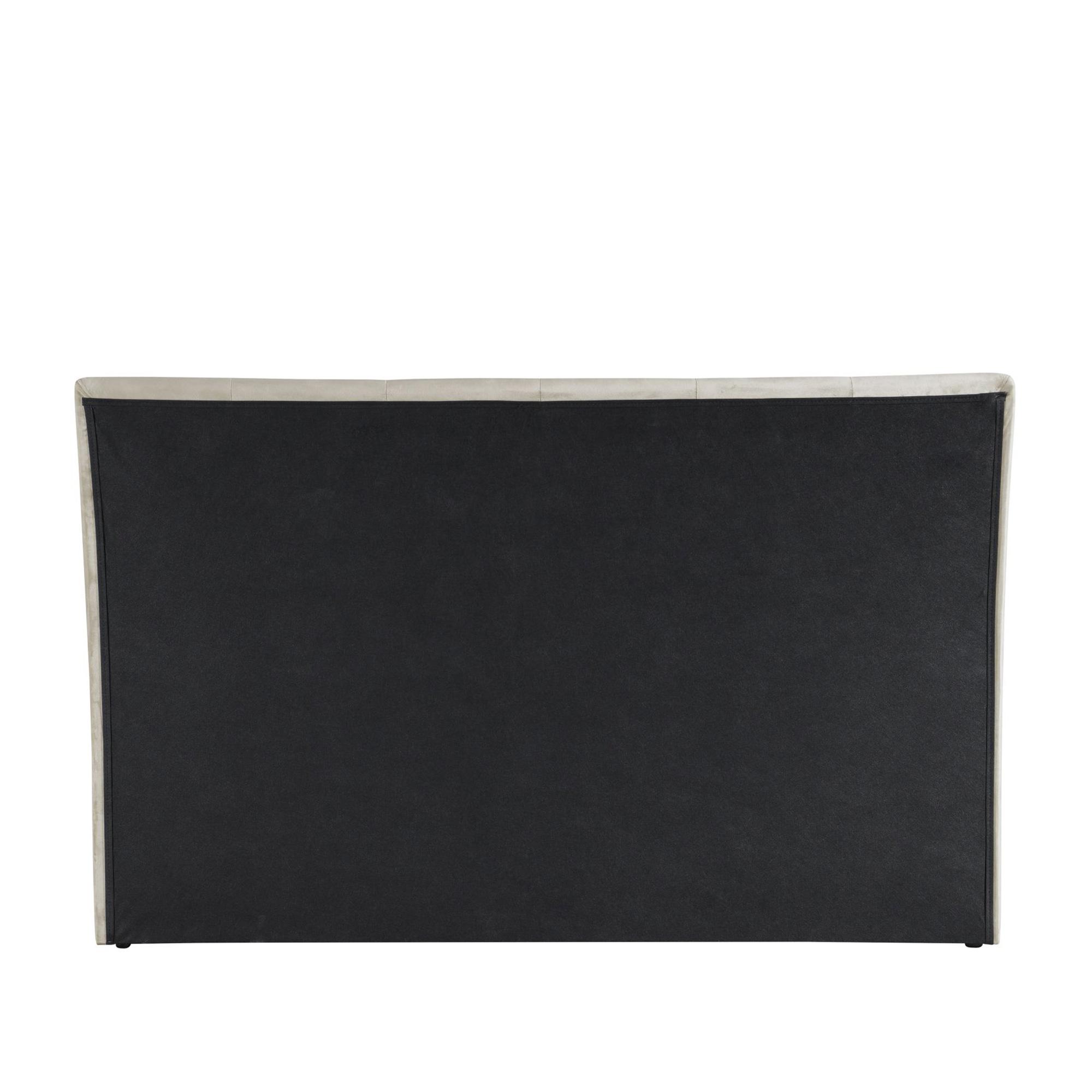 Hemlock Bed - Warm Stone Fabric - Sizes Available