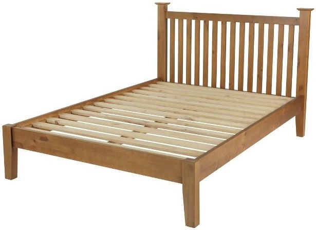 Henbury Pine Slatted Bed - Sizes Available