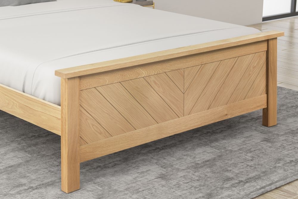 Kay Oak Bed - Sizes Available