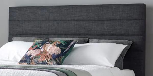 Appleby Ottoman Storage Bed - Pendle Slate Fabric - Sizes Available