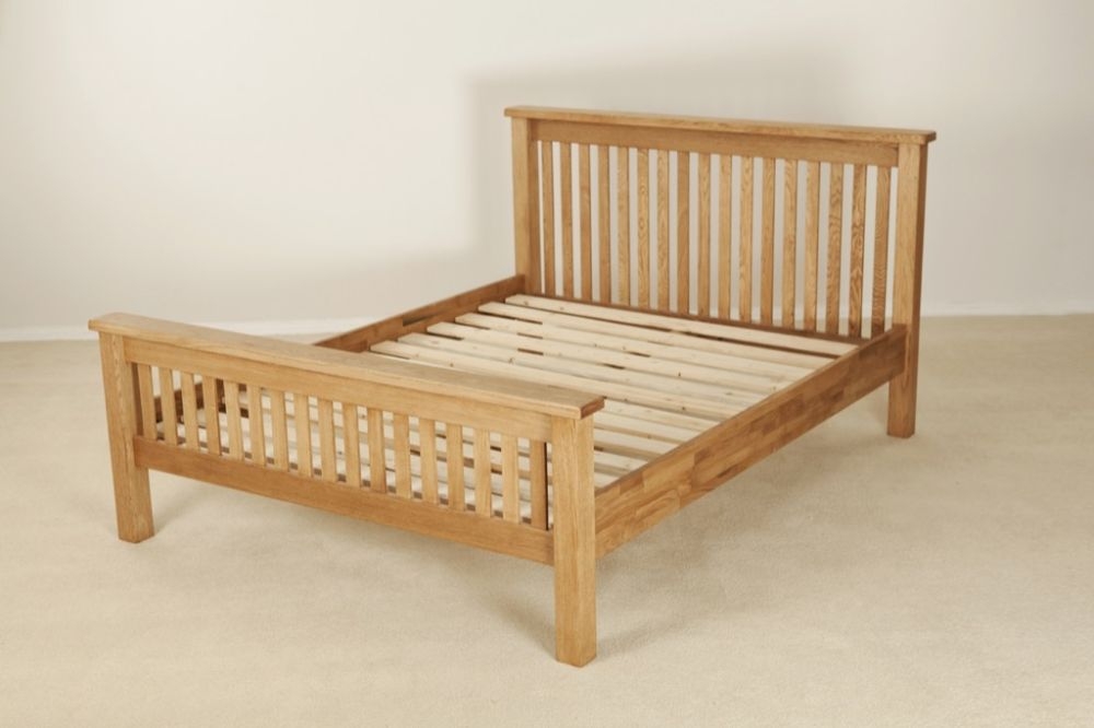 Kent Oak High Foot End Bed