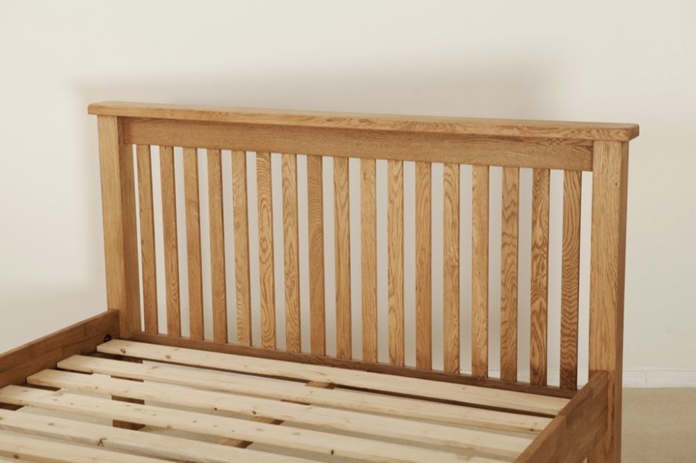 Kent Oak High Foot End Bed