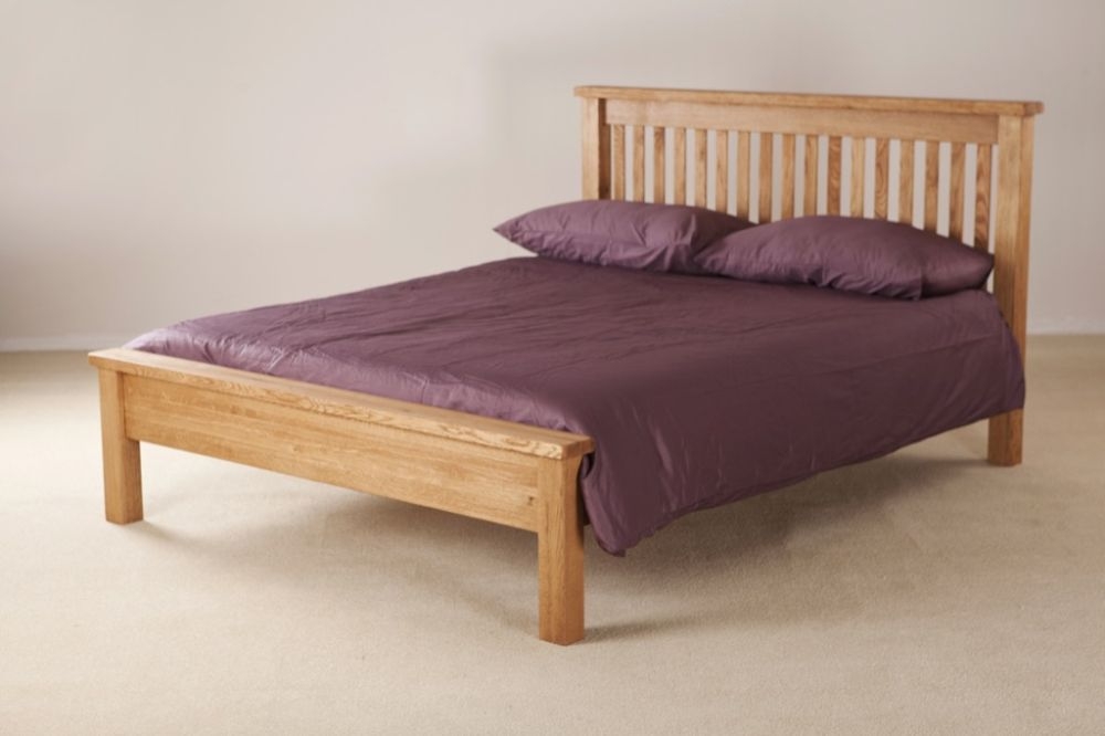 Kent Oak Low Foot End Bed