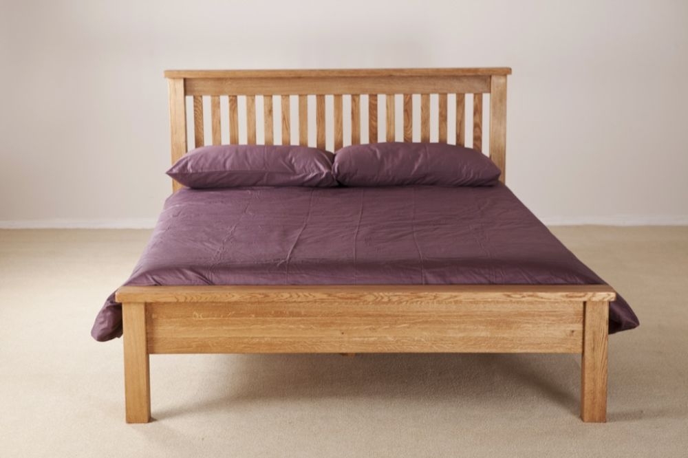 Kent Oak Low Foot End Bed