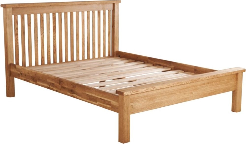 Kent Oak Low Foot End Bed