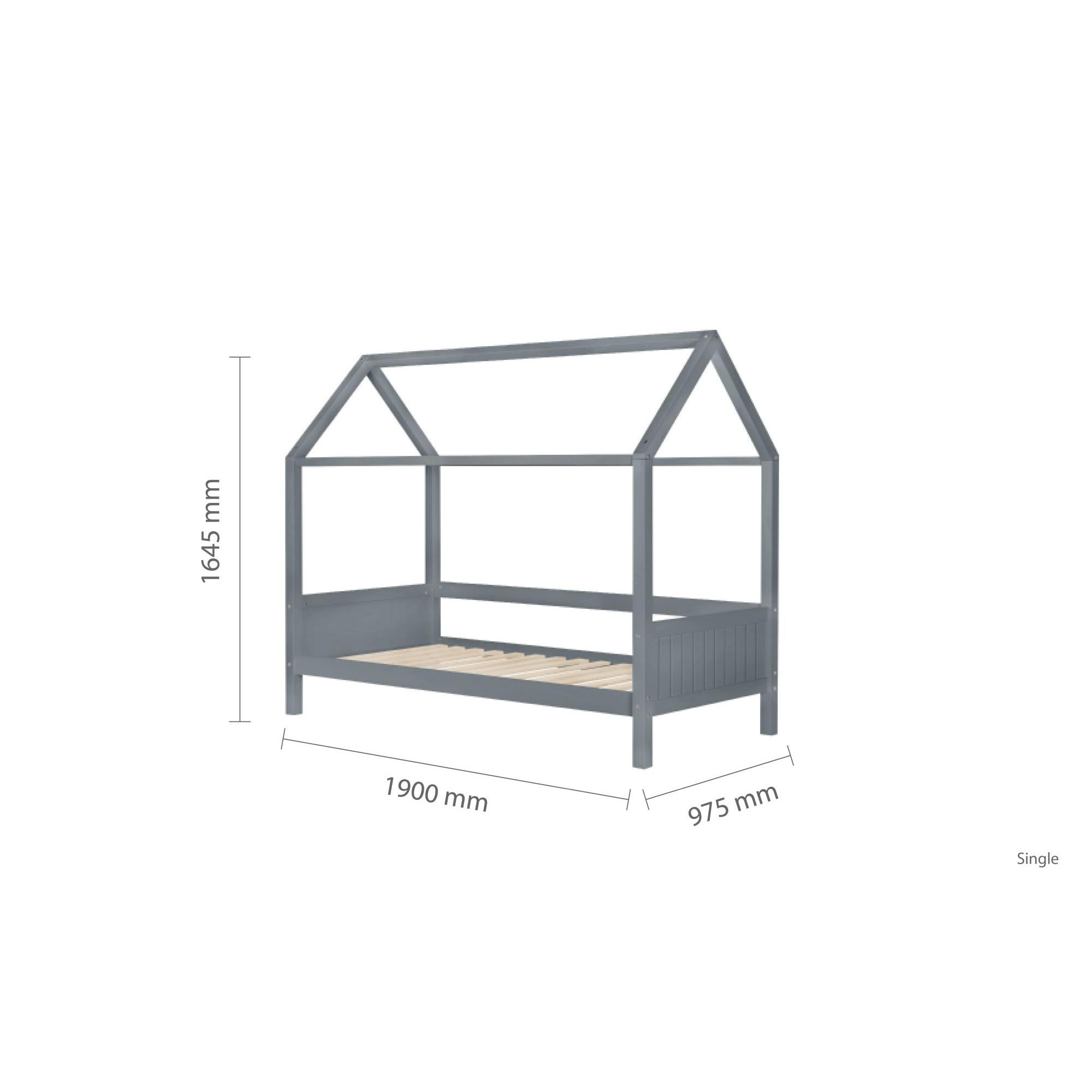 Kids Home Bed - Grey