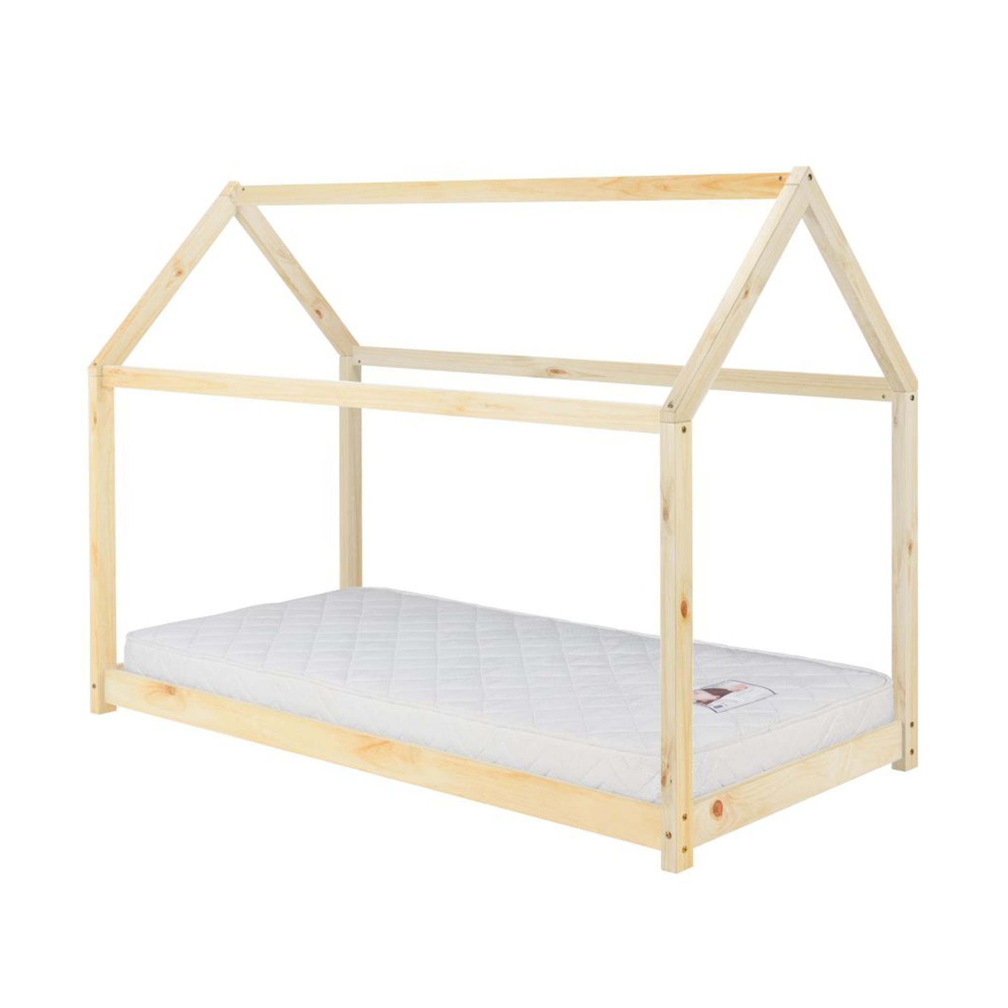 Kids House Bed - Pine