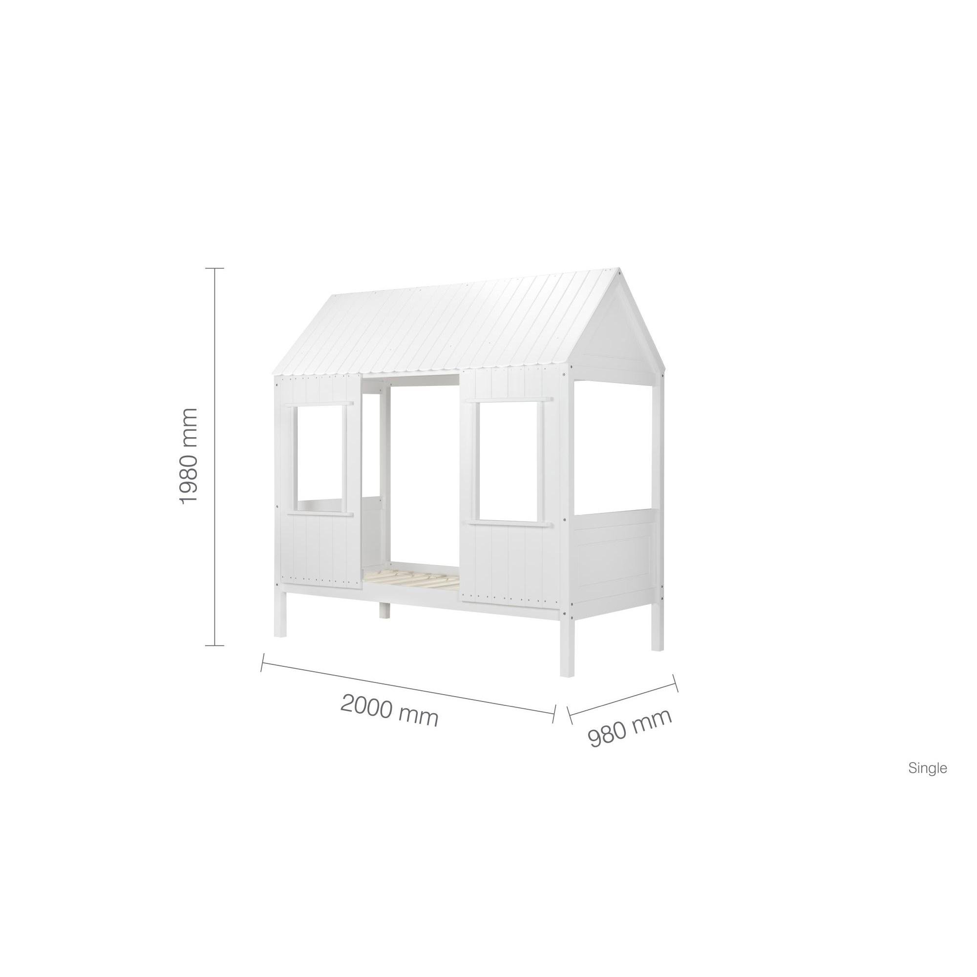 Kids Treehouse Bed - White