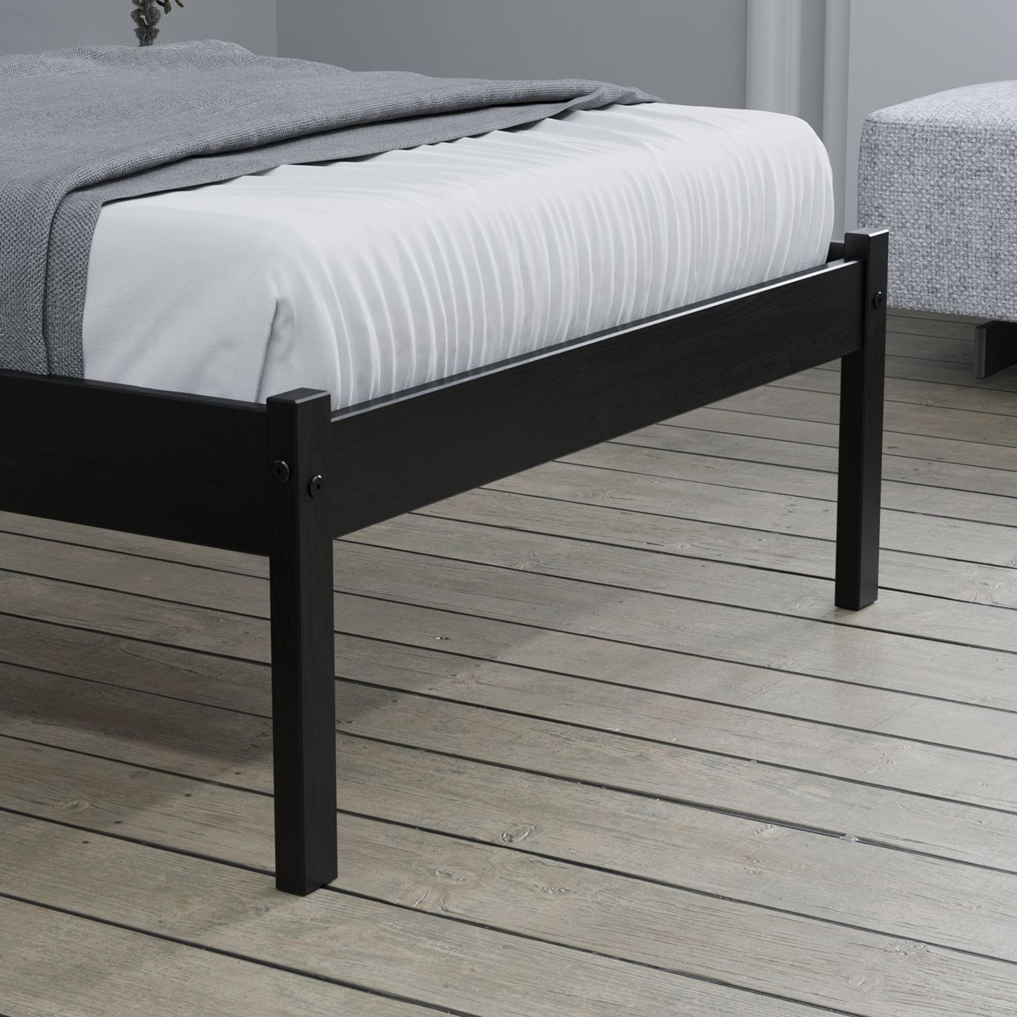 Luka Bed - Black Wood - Sizes Available
