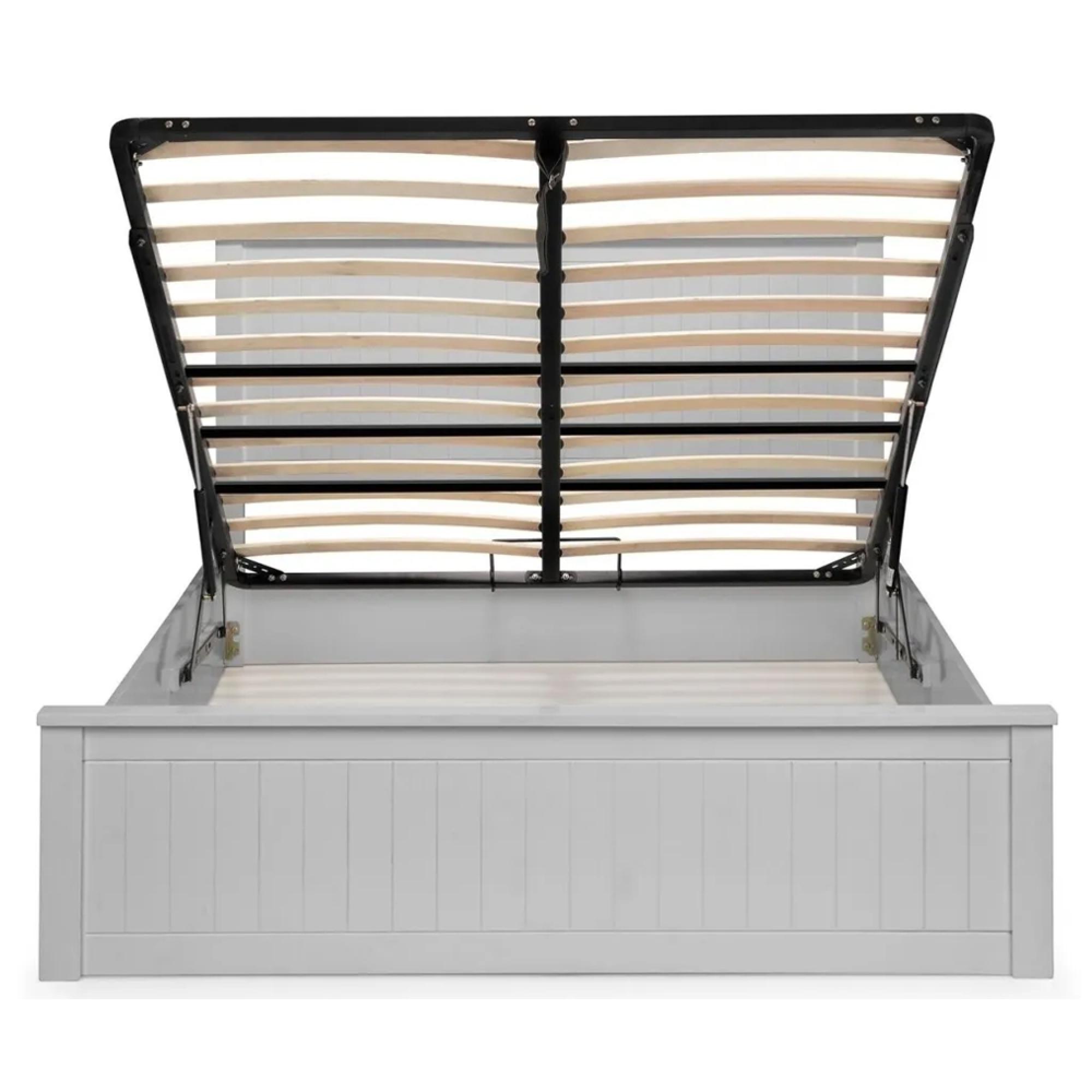 Maine Ottoman Storage Bed - Grey - Sizes Available