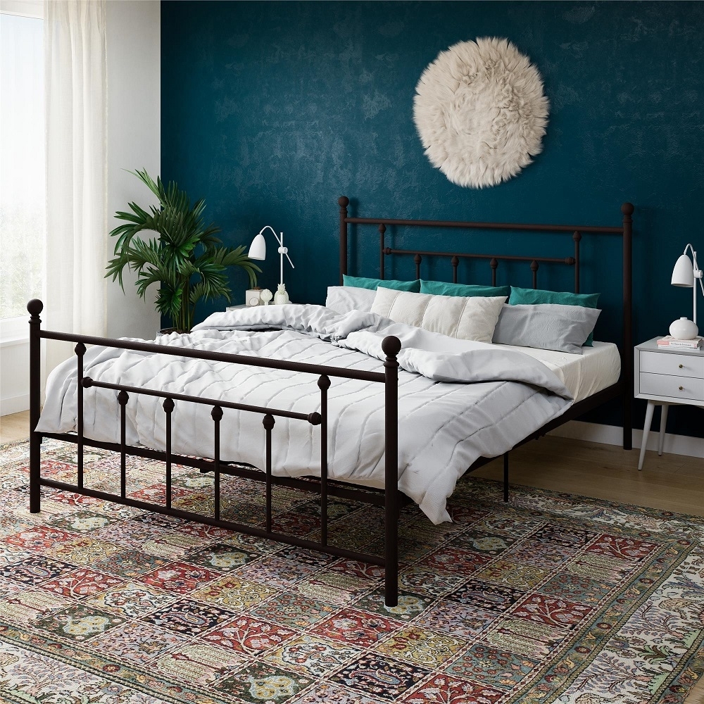 Manila Metal Bed - Bronze - Sizes Available - 3236228UK