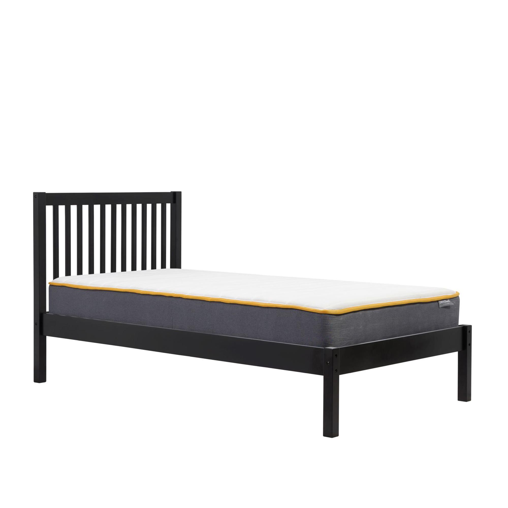Nova Bed - Black Wood - Sizes Available