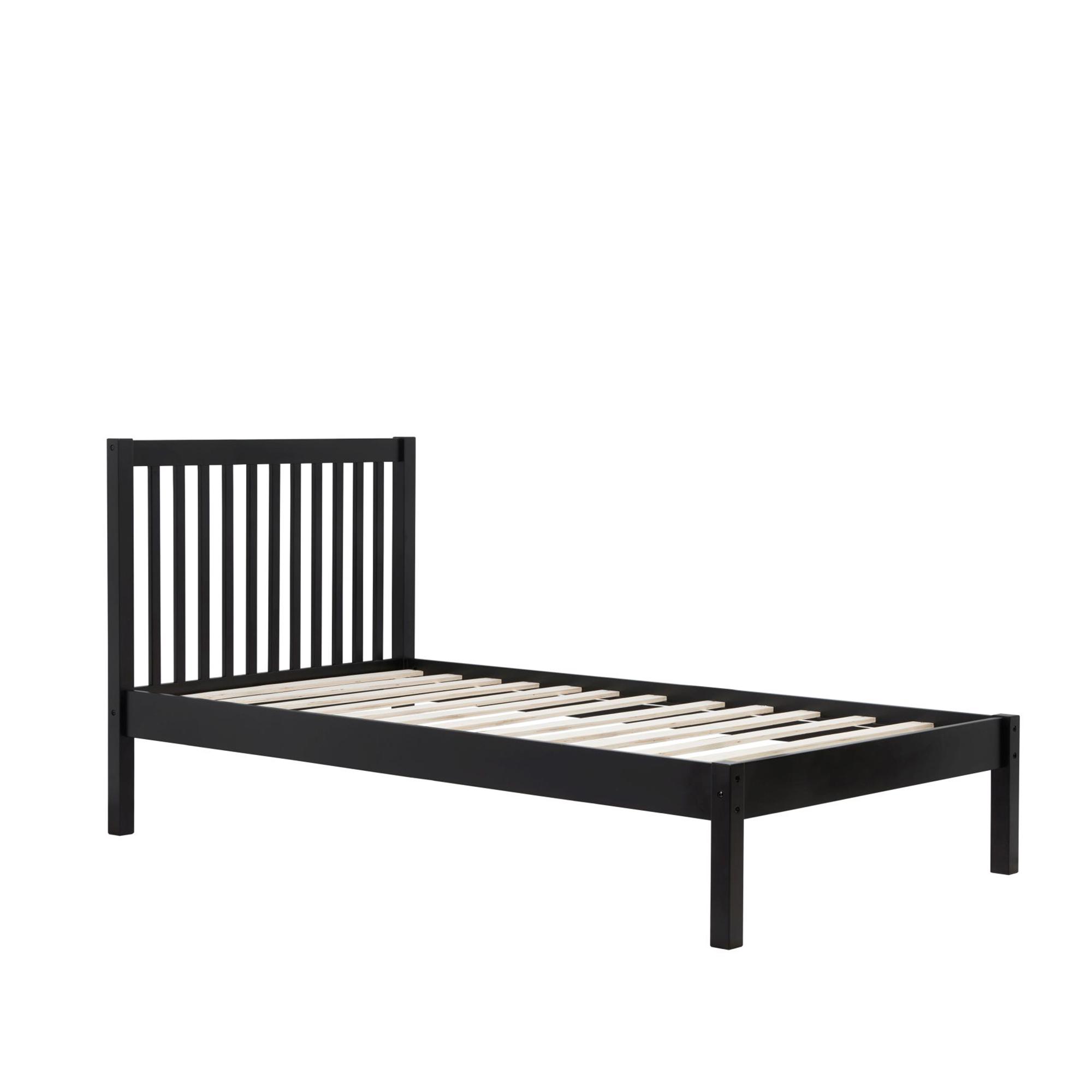 Nova Bed - Black Wood - Sizes Available