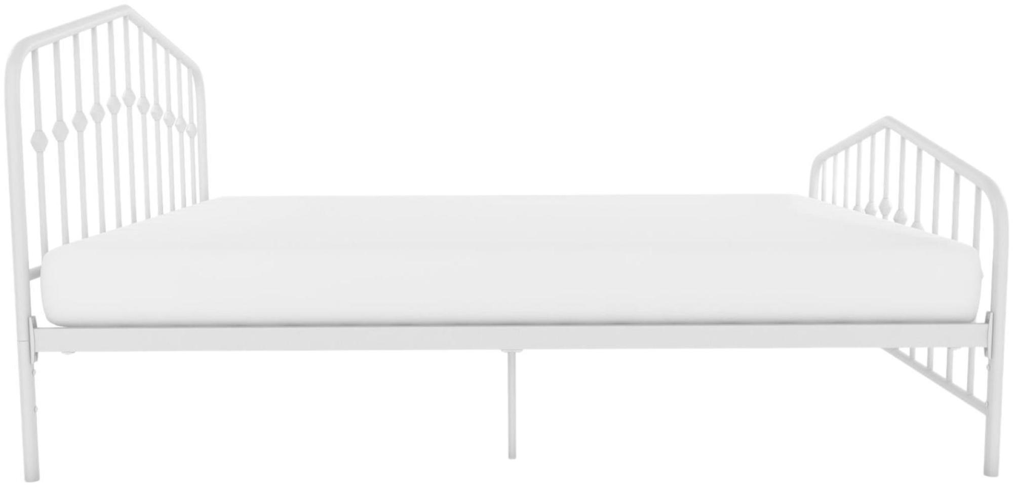 Novogratz Bushwick Metal Bed - White - Sizes Available - 4044129NUK