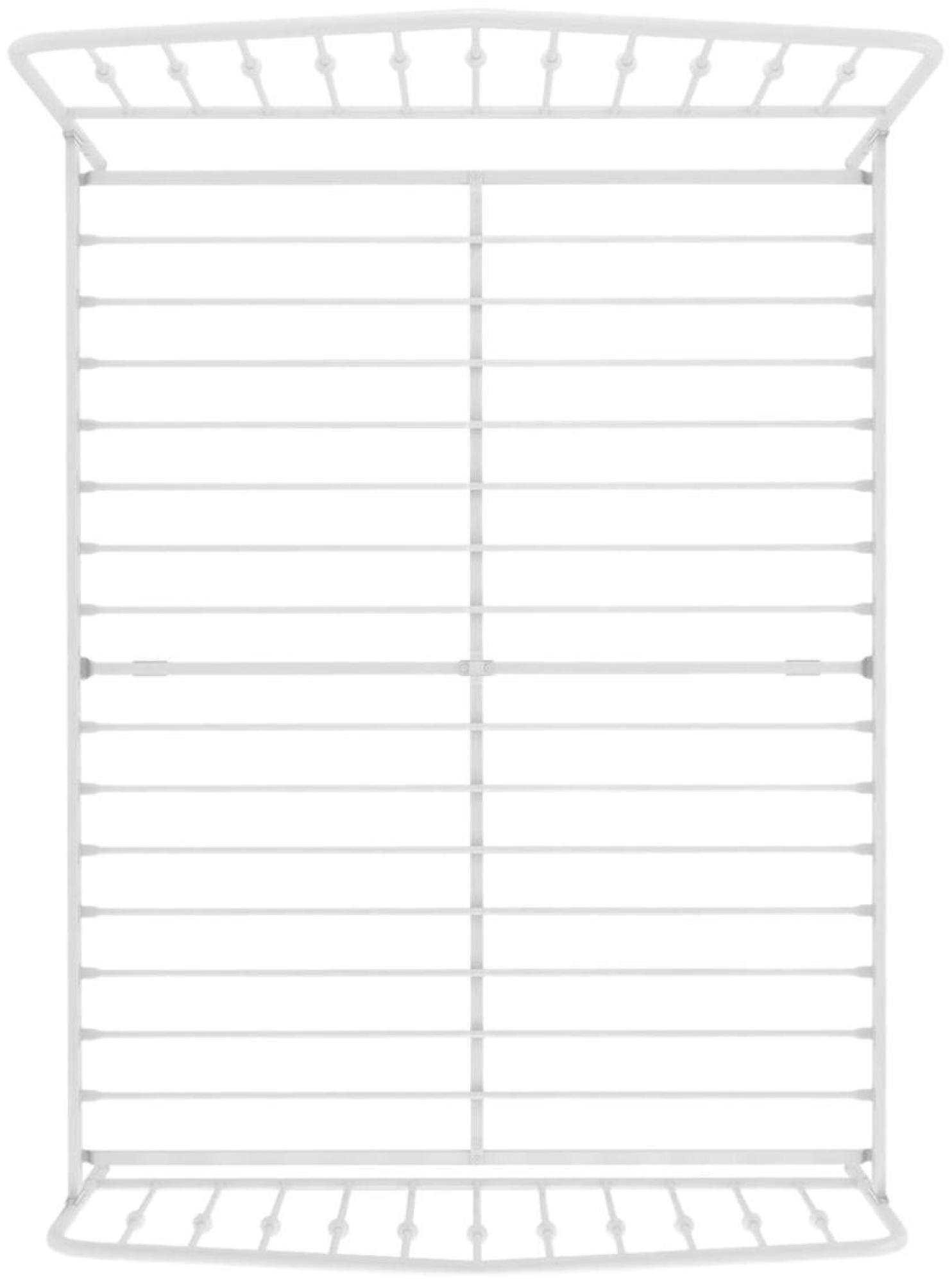 Novogratz Bushwick Metal Bed - White - Sizes Available - 4044129NUK