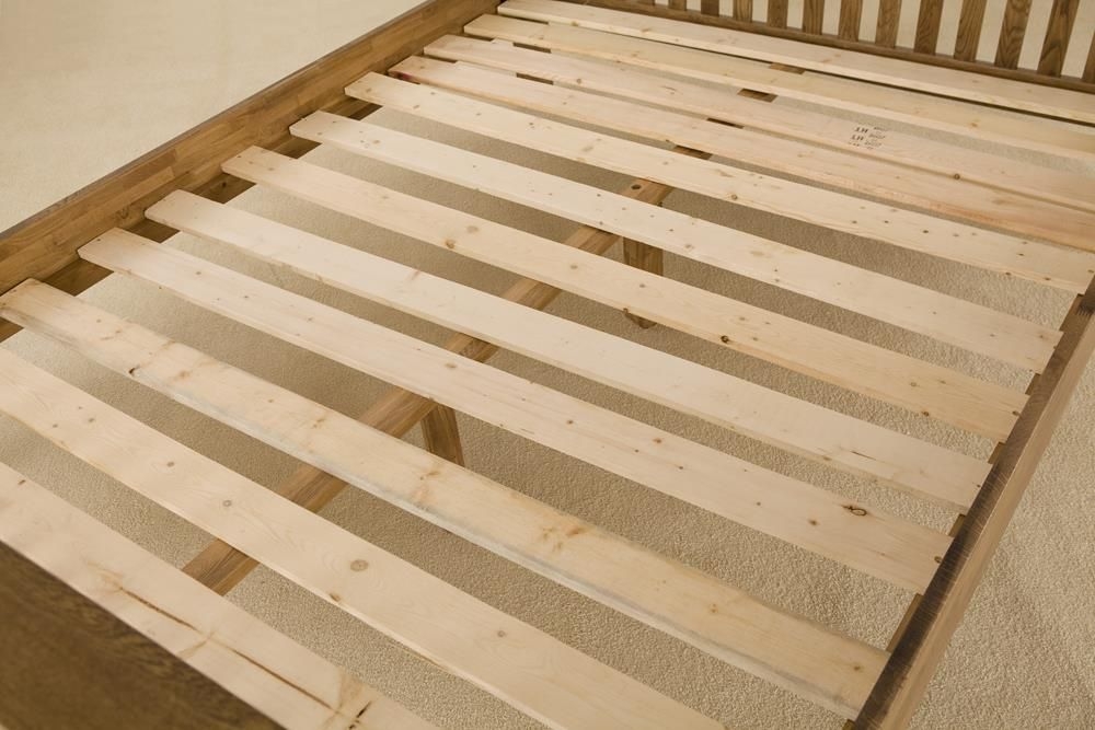 Originals Rustic Oak High Foot End Bed