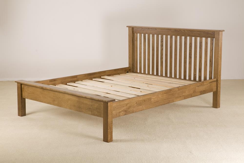 Originals Rustic Oak Low Foot End Bed
