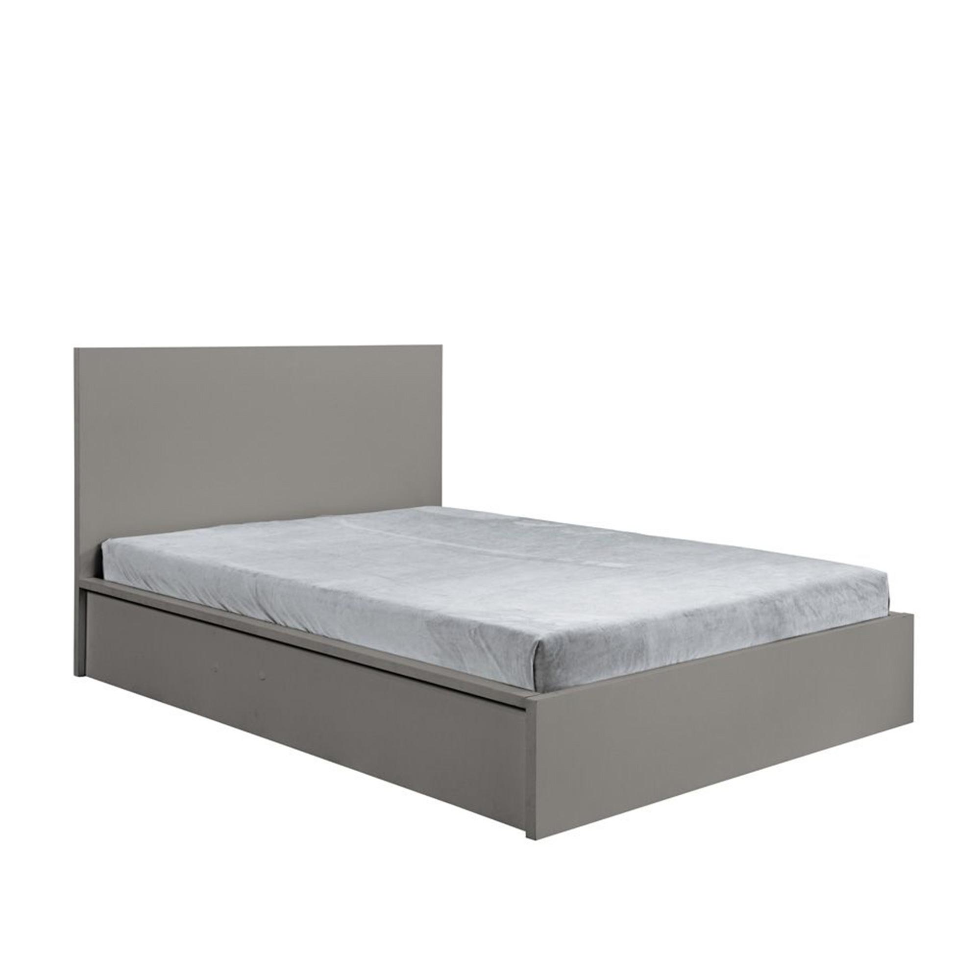 Oslo Ottoman Storage Bed - Grey - Sizes Available