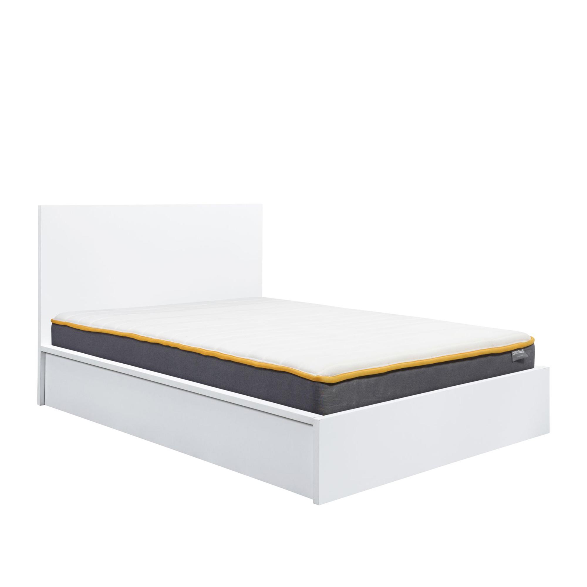 Oslo Ottoman Storage Bed - White - Sizes Available