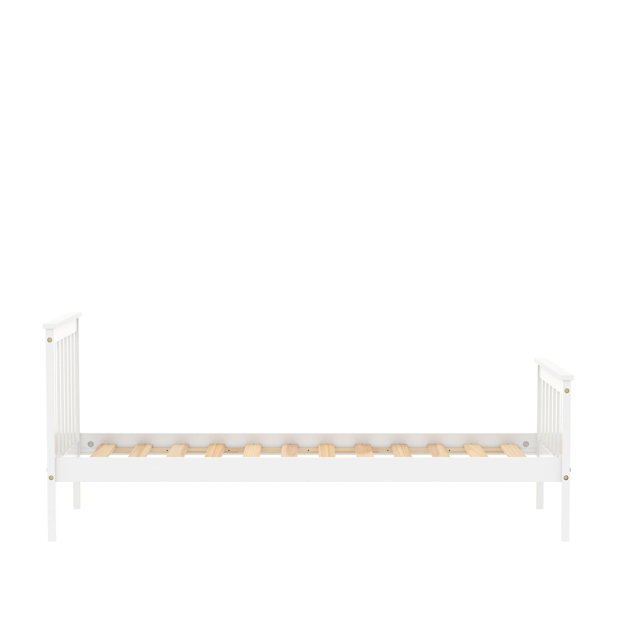 Oxford Bed - White Wood - Sizes Available