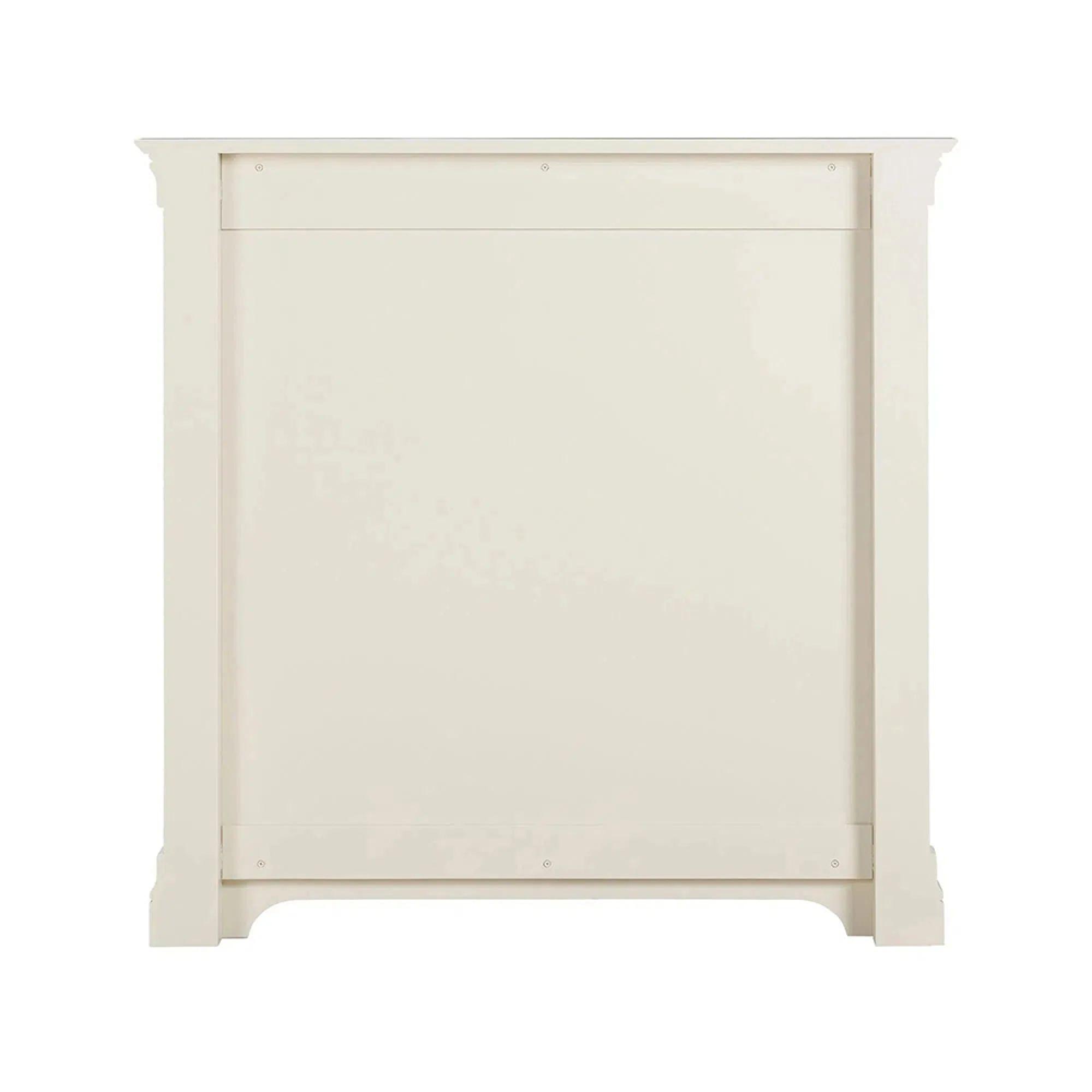 Paisley Cream Painted High Foot End Bed - Sizes Available